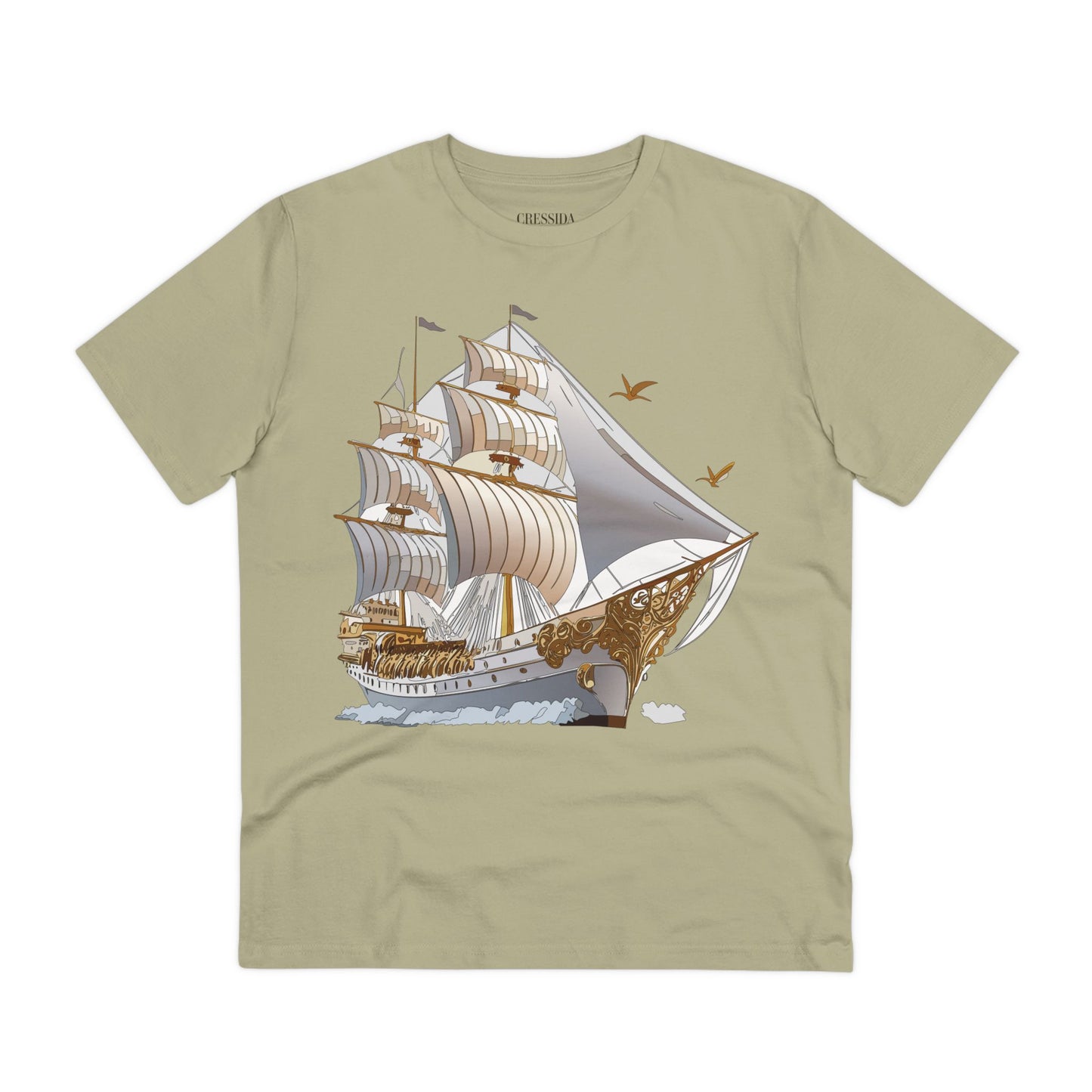 Organic T-shirt with Ship