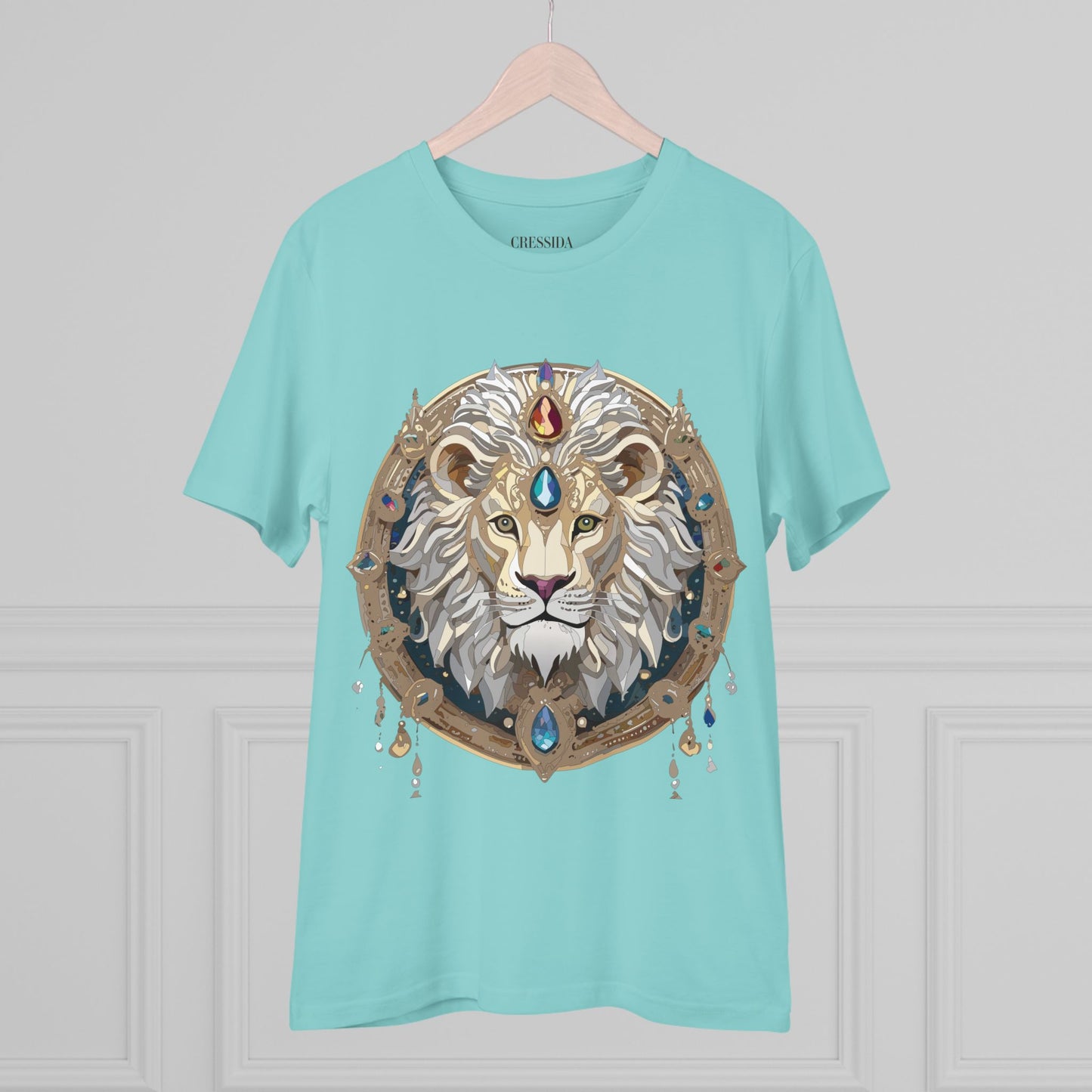 Organic T-shirt with Animals - Lion