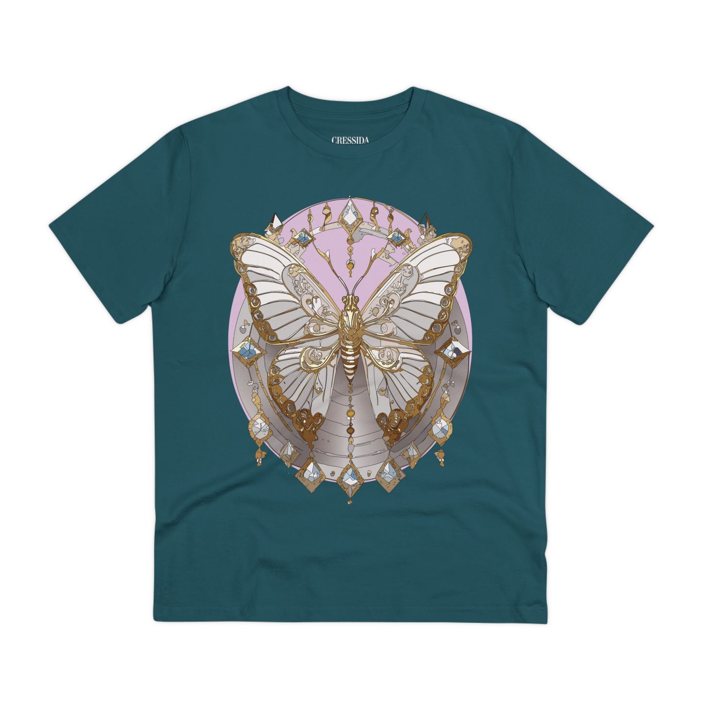 Organic T-shirt with Butterfly