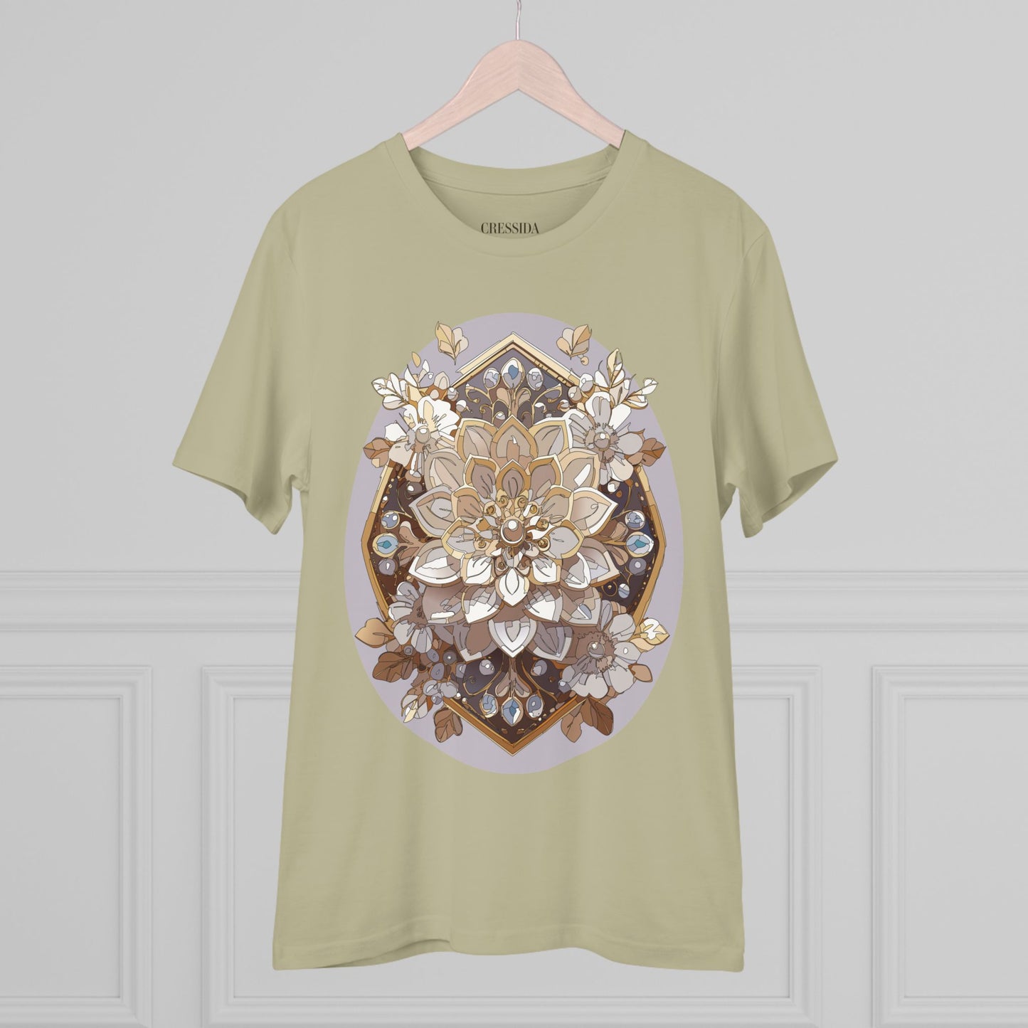 Organic T-shirt with Flower