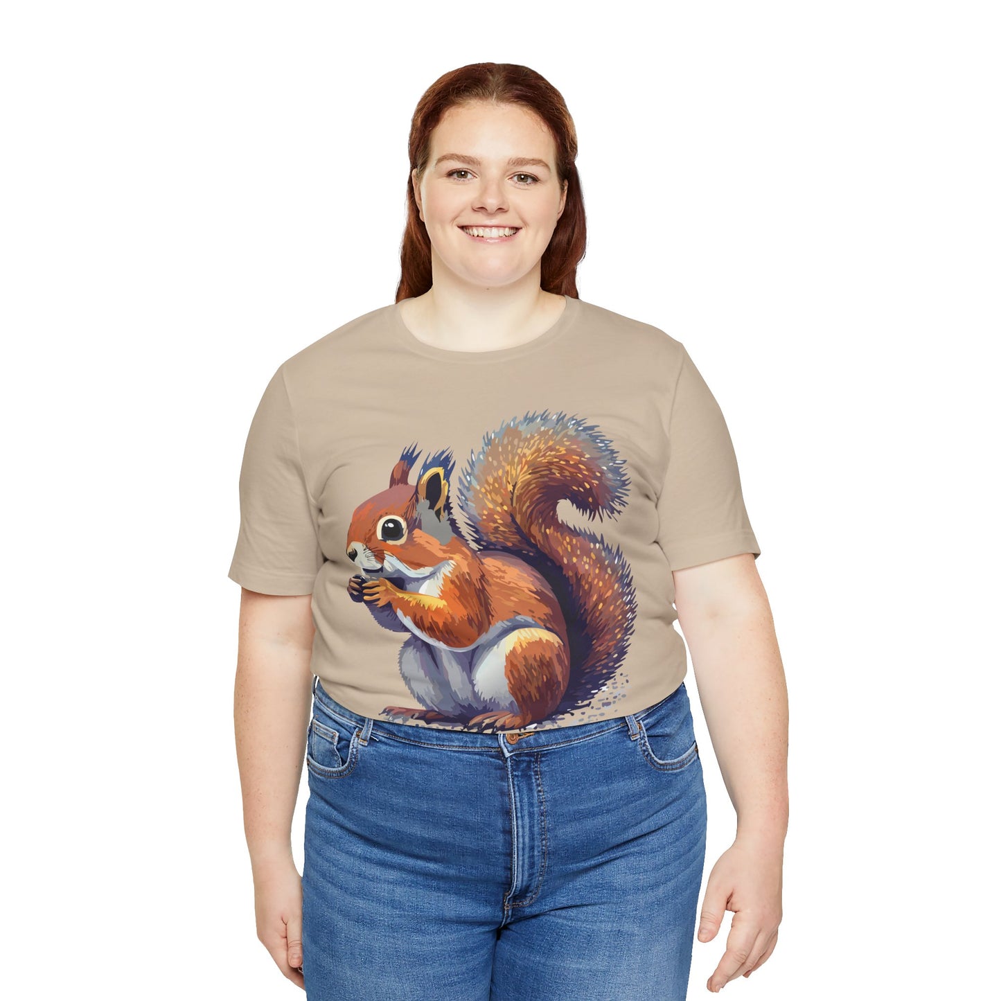 Unisex Animal Shirt, Tee Shirt with Animals, Art Design Tee Shirt, Wild Animals Shirt