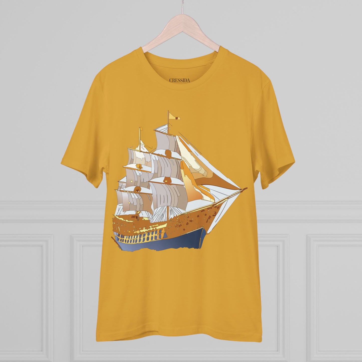 Organic T-shirt with Ship