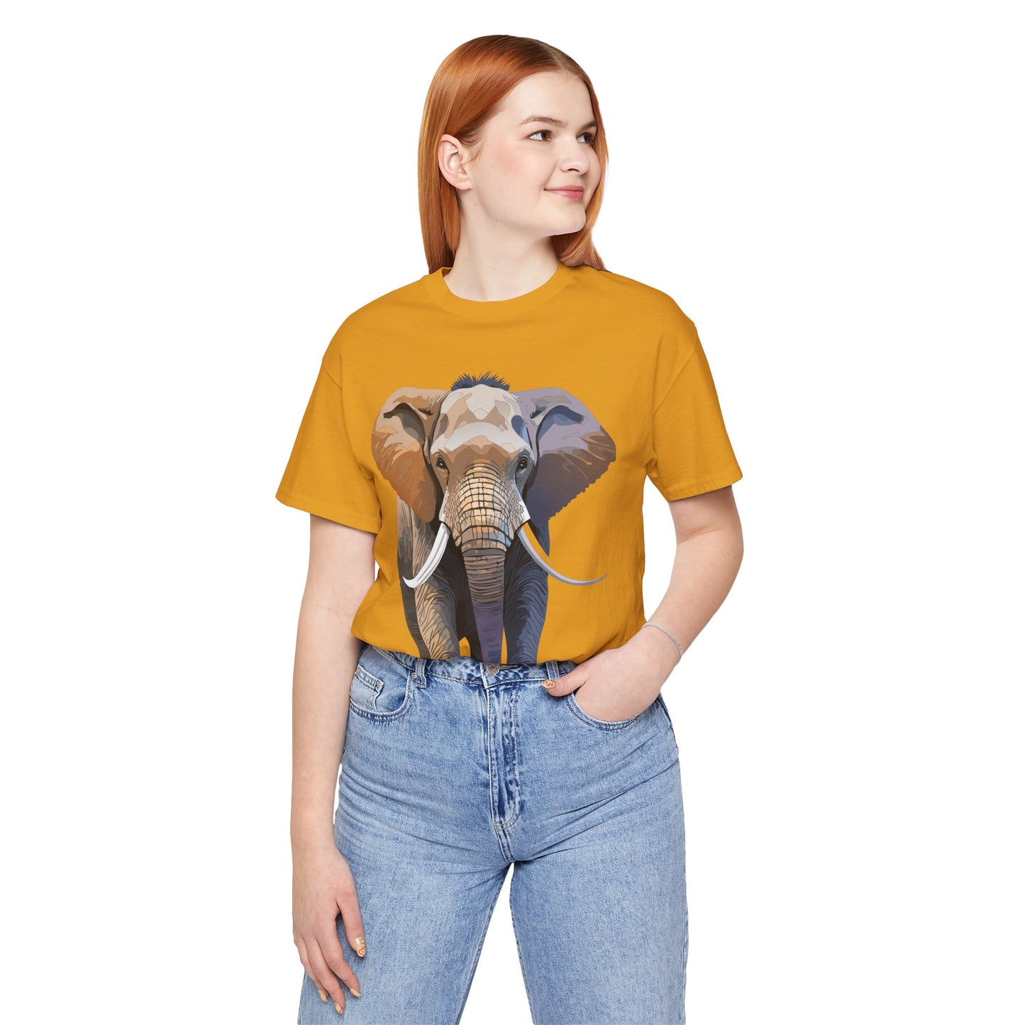 Unisex Animal Shirt, Tee Shirt with Animals, Art Design Tee Shirt, Wild Animals Shirt