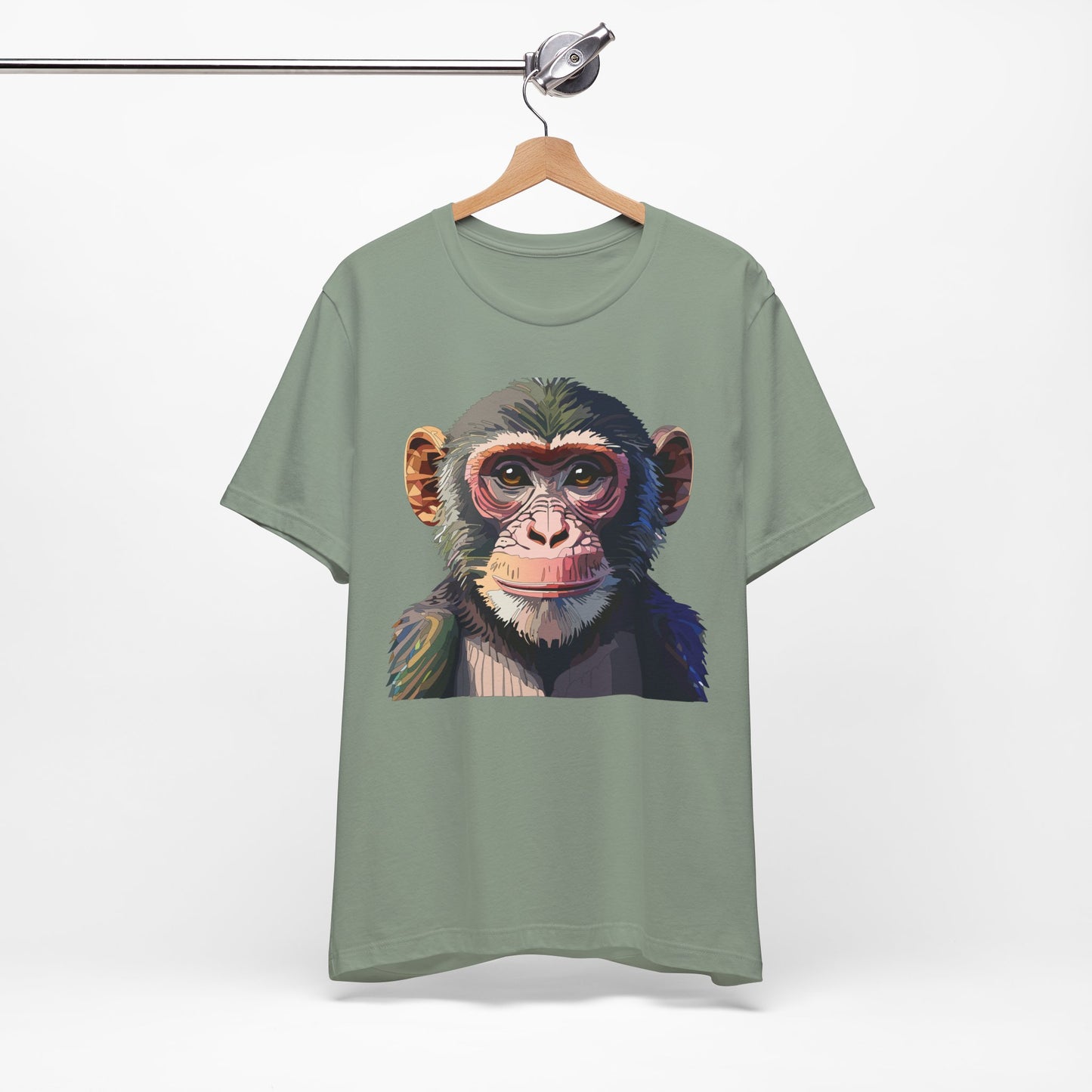 Unisex Animal Shirt, Tee Shirt with Animals, Art Design Tee Shirt, Wild Animals Shirt