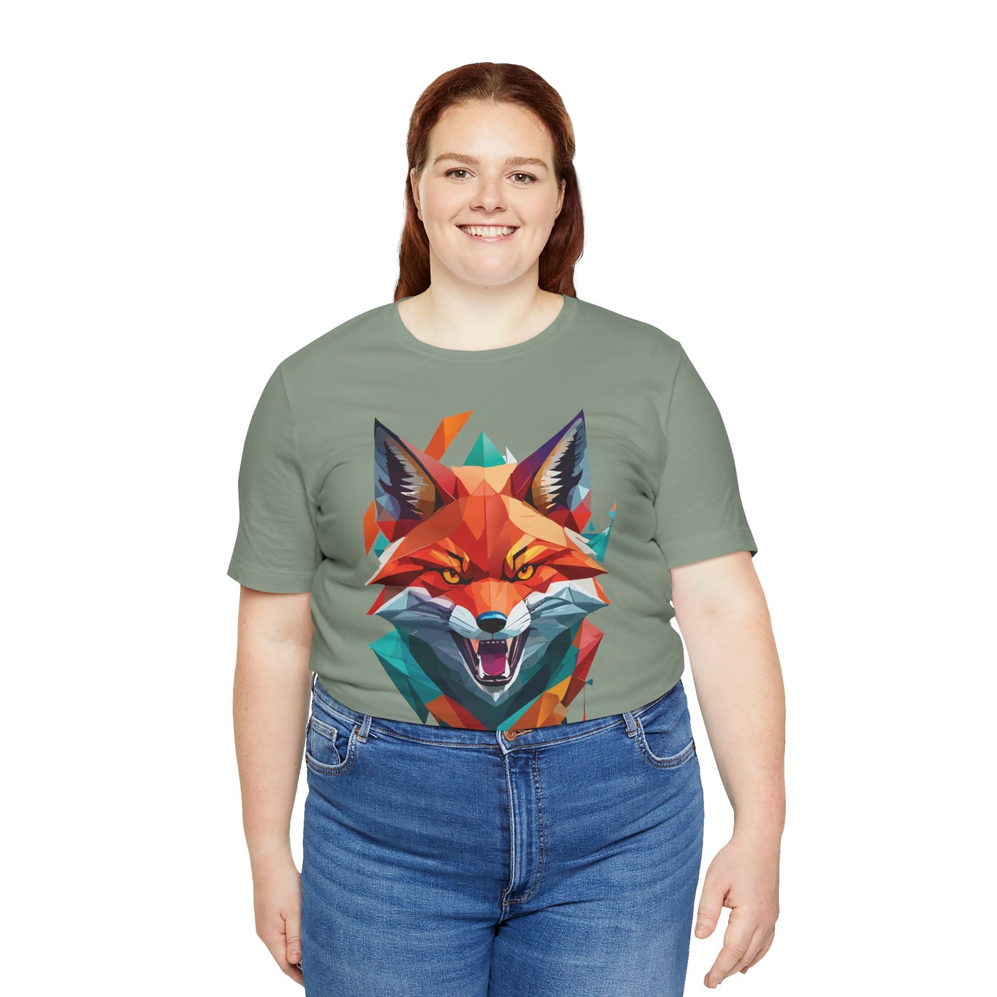 Unisex Animal Shirt, Tee Shirt with Animals, Art Design Tee Shirt, Wild Animals Shirt