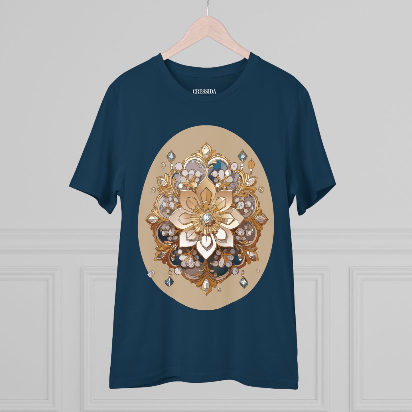 Organic T-shirt with Flower