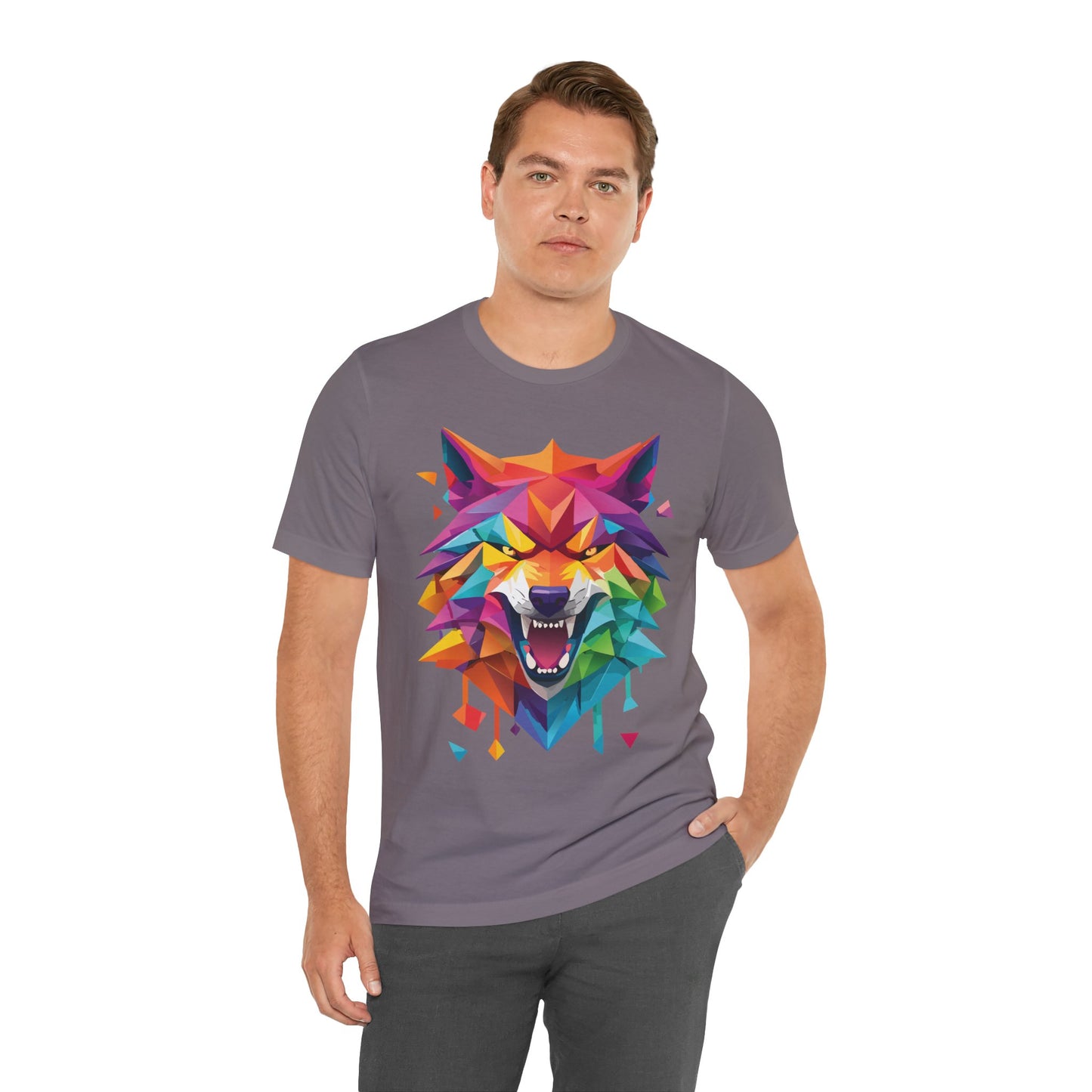Unisex Animal Shirt, Tee Shirt with Animals, Art Design Tee Shirt, Wild Animals Shirt