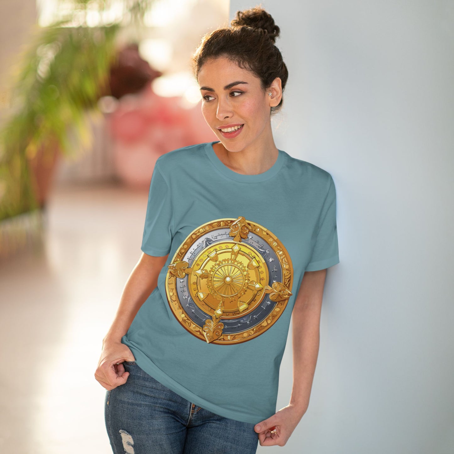 Organic T-shirt with Coin