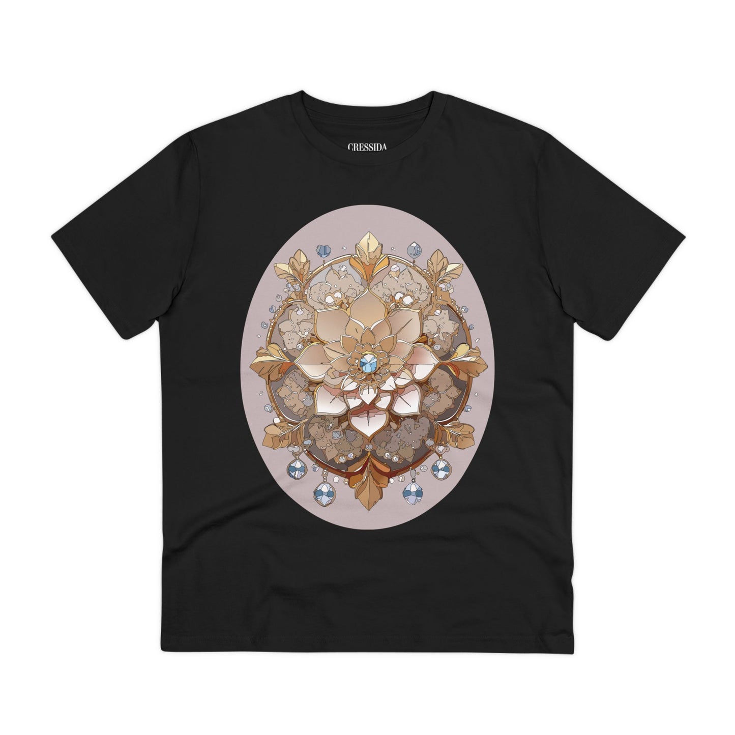 Organic T-shirt with Flower