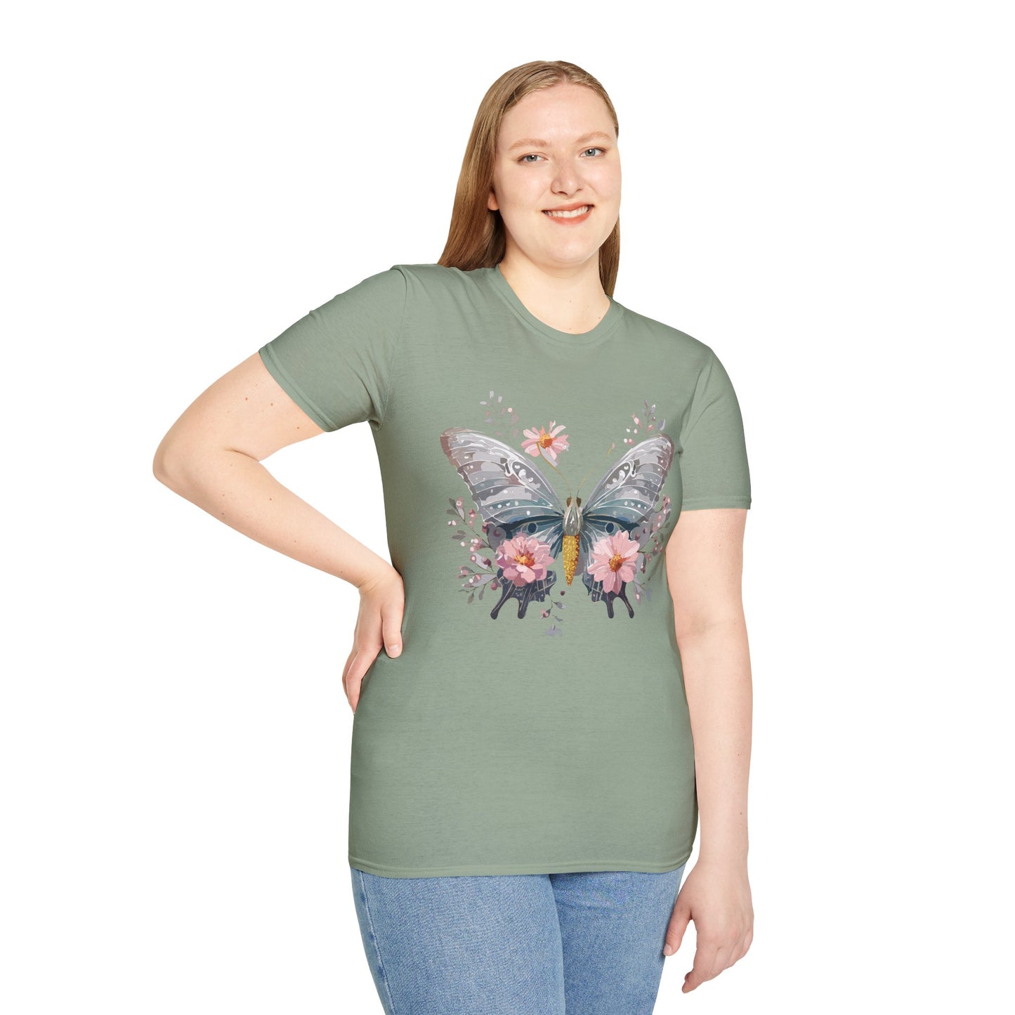 Butterfly Shirt, T Shirt with Butterfly, Monarch Shirt