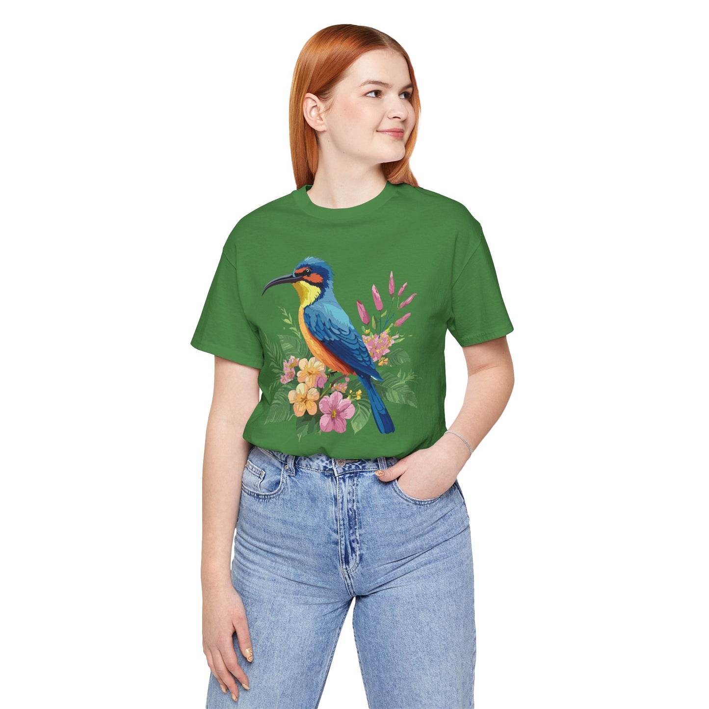 Unisex Animal Shirt, Tee Shirt with Animals, Art Design Tee Shirt, Wild Animals Shirt