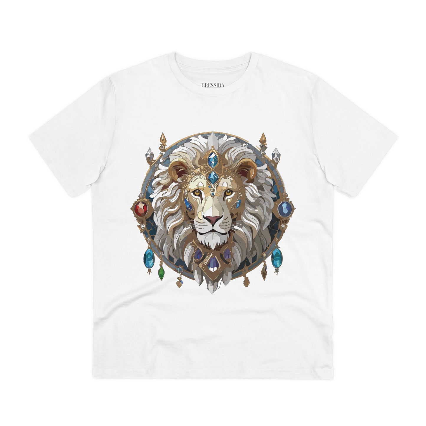 Organic T-shirt with Animals - Lion