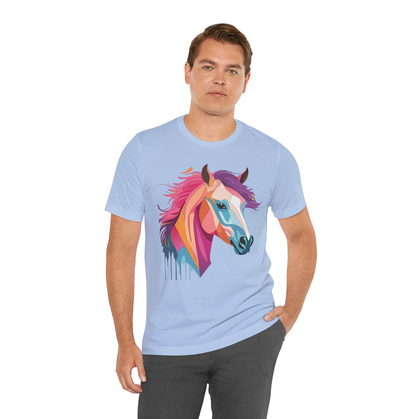 Unisex Animal Shirt, Tee Shirt with Animals, Art Design Tee Shirt, Wild Animals Shirt