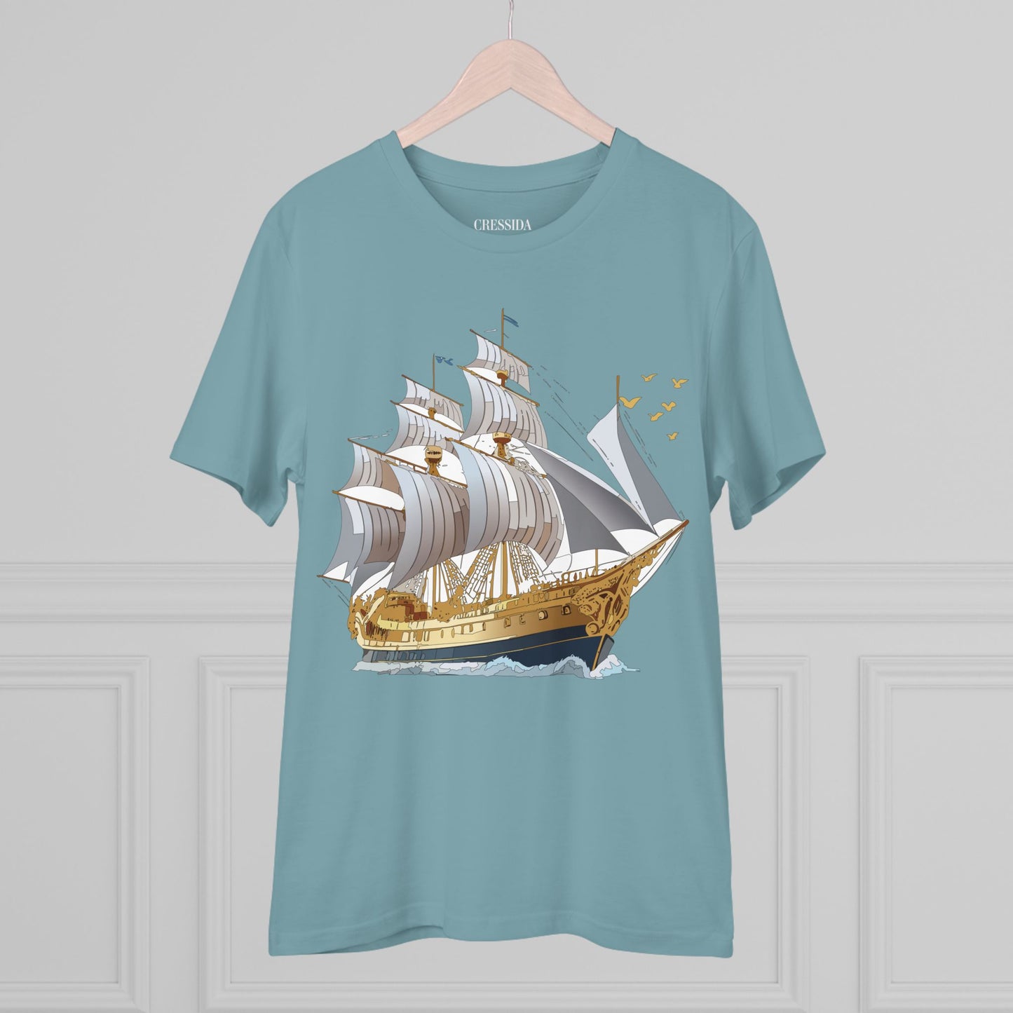 Organic T-shirt with Ship