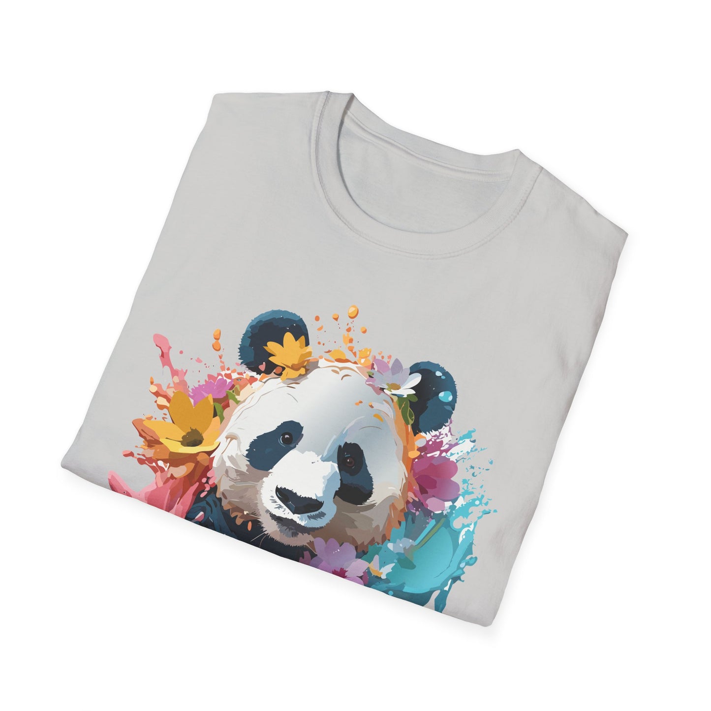 Panda Shirt, T Shirt with Panda, Animal Shirt, Tee Shirt with Animals