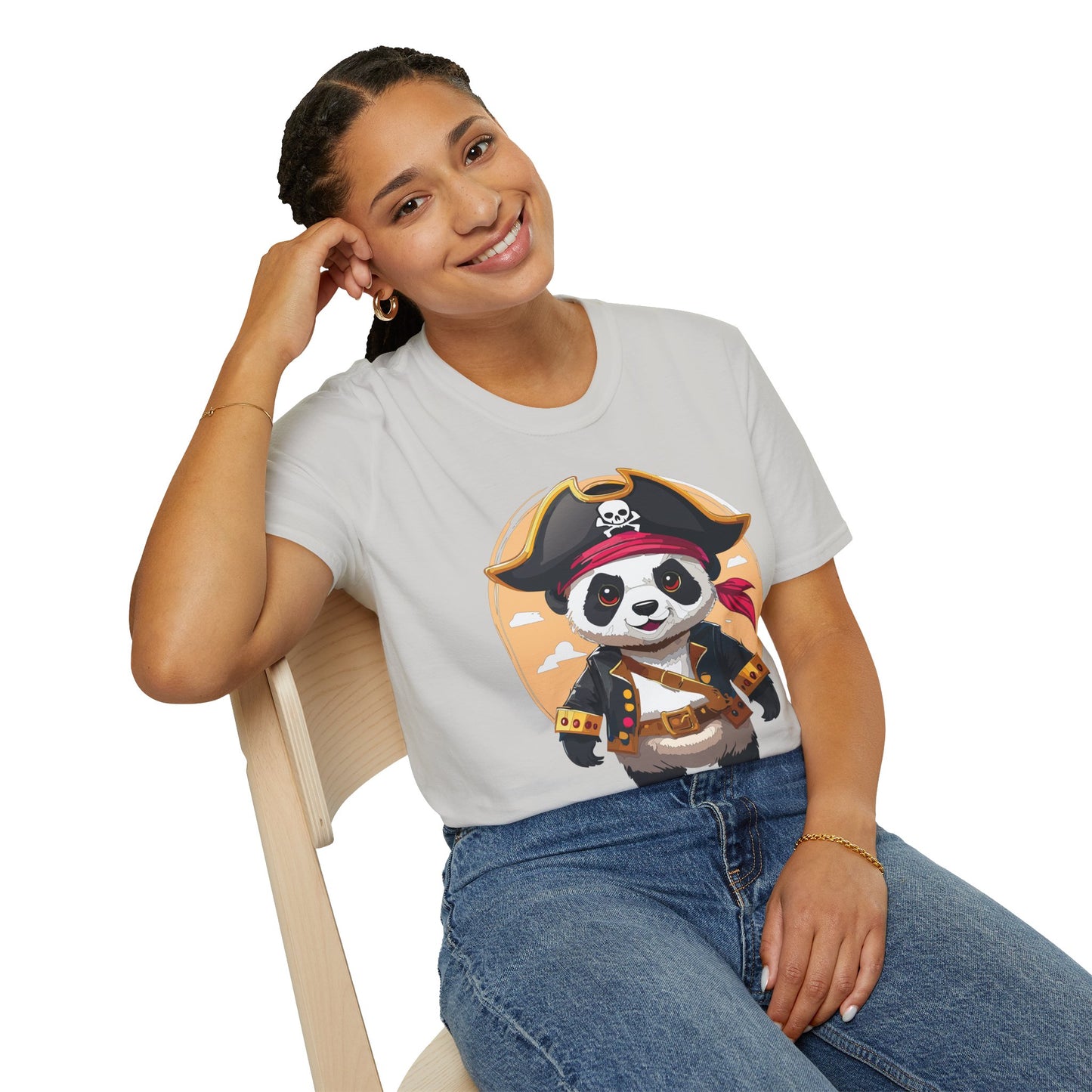 Panda Shirt, T Shirt with Panda, Animal Shirt, Tee Shirt with Animals
