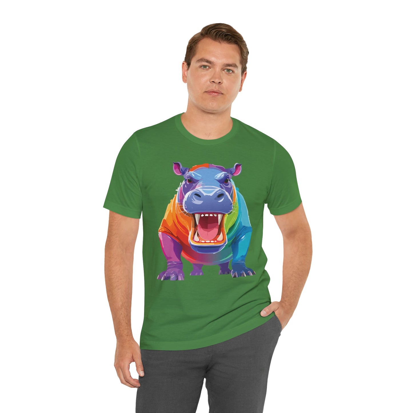 Unisex Animal Shirt, Tee Shirt with Animals, Art Design Tee Shirt, Wild Animals Shirt