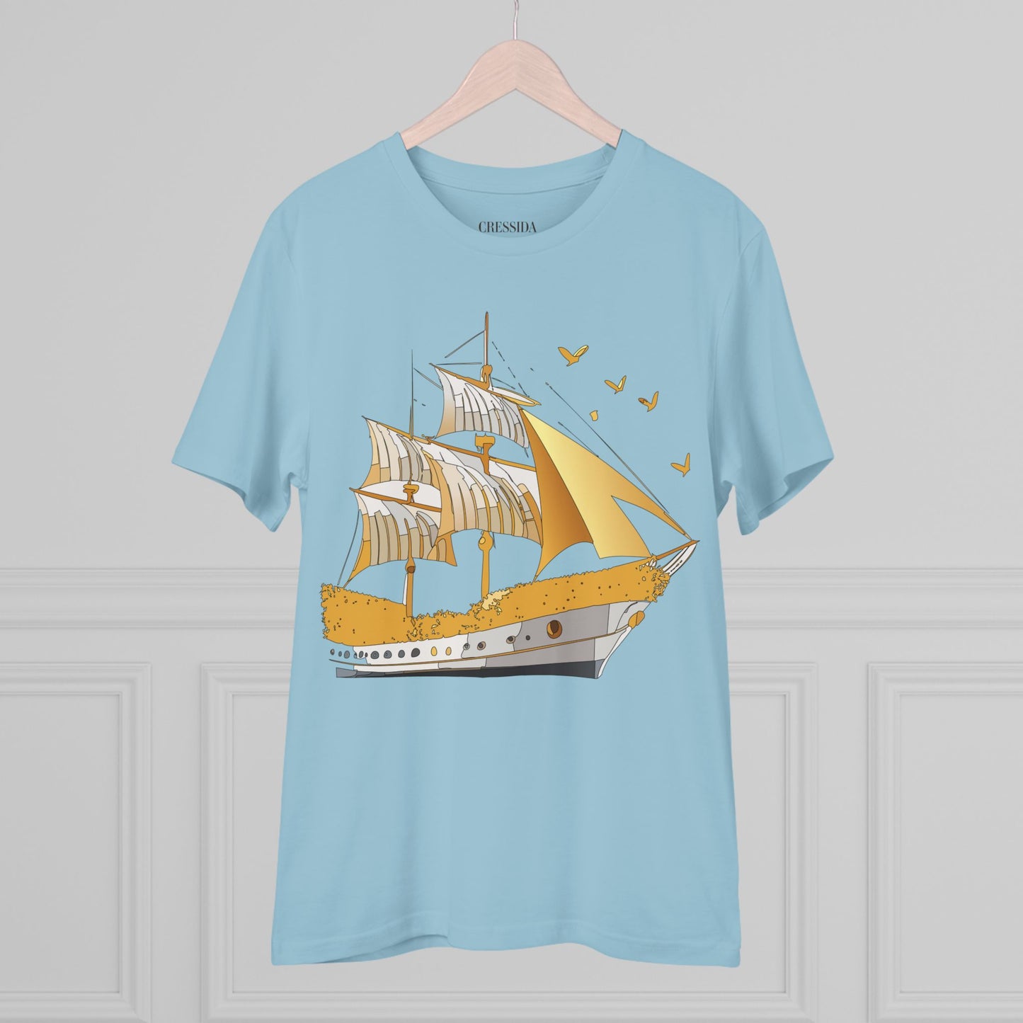 Organic T-shirt with Ship