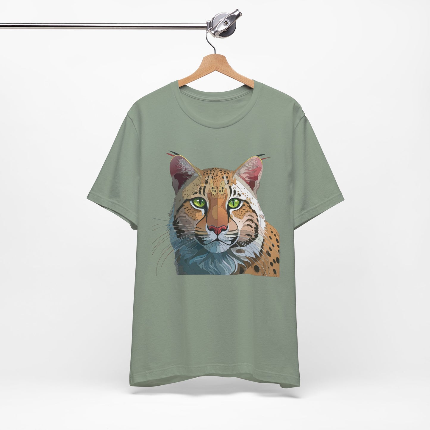 Unisex Animal Shirt, Tee Shirt with Animals, Art Design Tee Shirt, Wild Animals Shirt