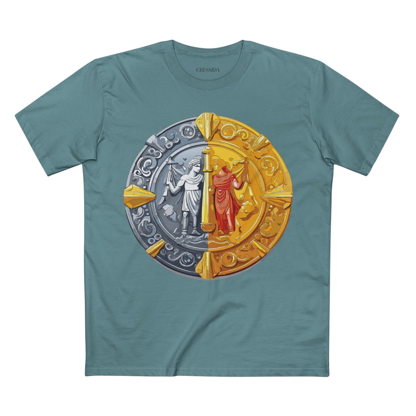 Coin Shirt, Shirt with Coin, Tee Shirt with Antique Coin
