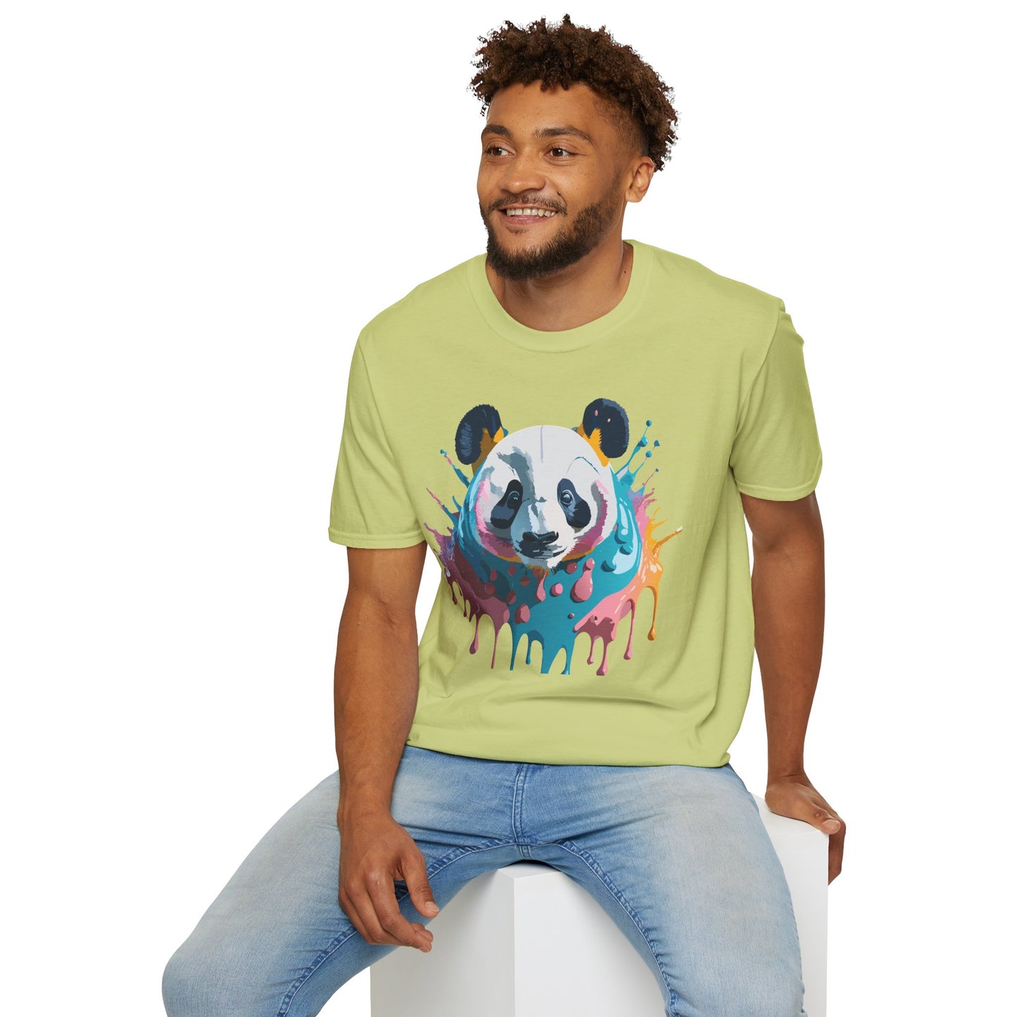 Panda Shirt, T Shirt with Panda, Animal Shirt, Tee Shirt with Animals