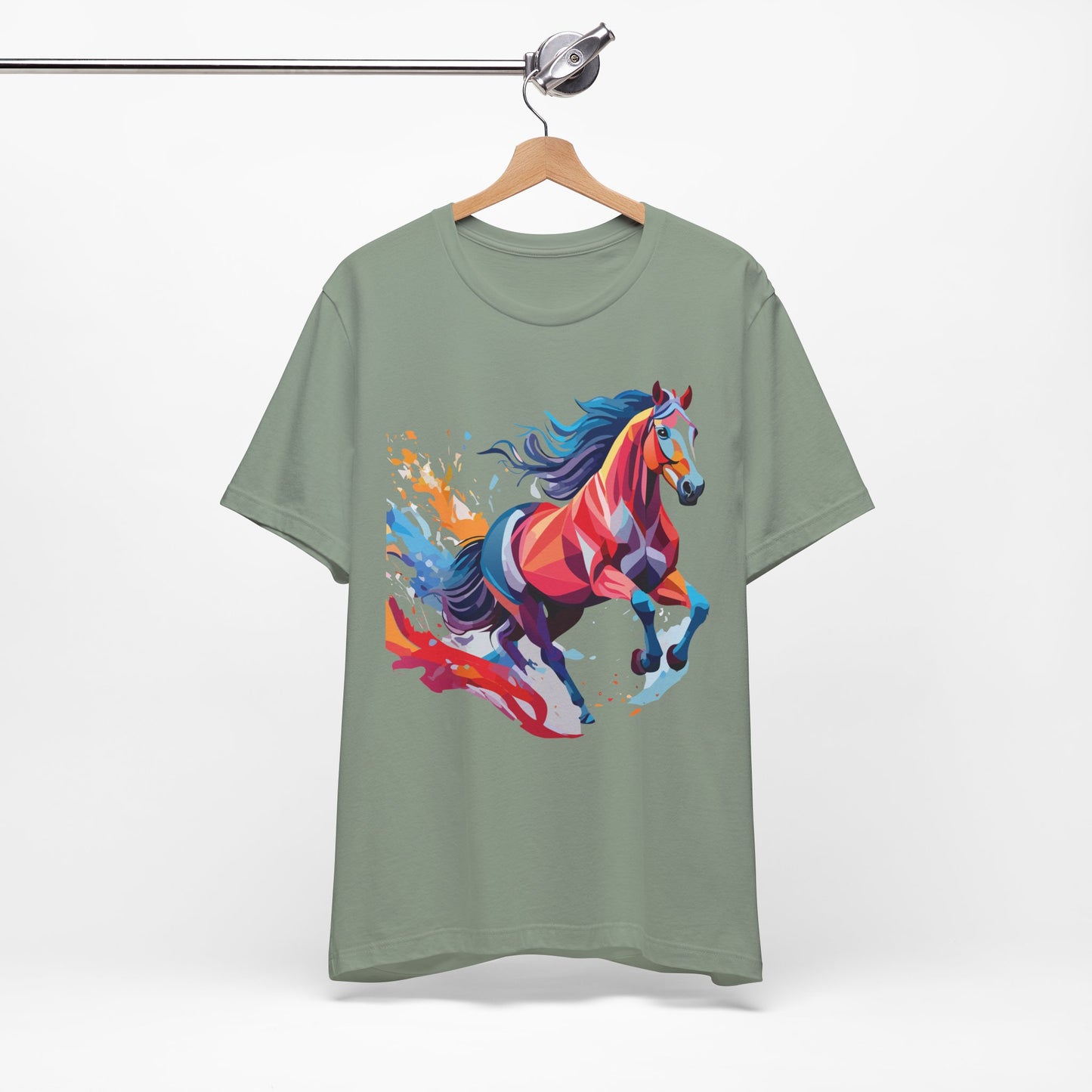 Unisex Animal Shirt, Tee Shirt with Animals, Art Design Tee Shirt, Wild Animals Shirt