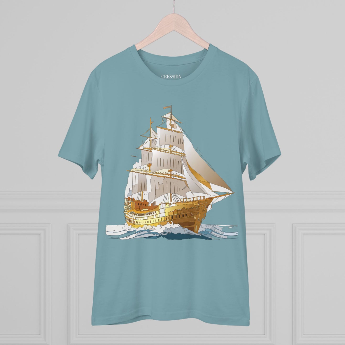 Organic T-shirt with Ship