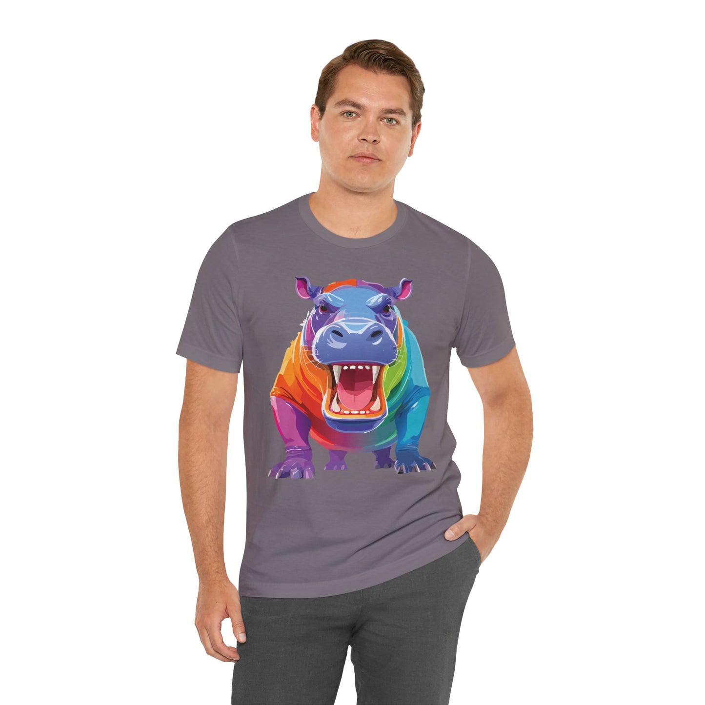 Unisex Animal Shirt, Tee Shirt with Animals, Art Design Tee Shirt, Wild Animals Shirt