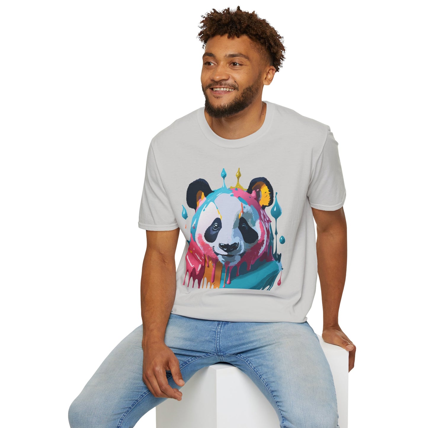 Panda Shirt, T Shirt with Panda, Animal Shirt, Tee Shirt with Animals