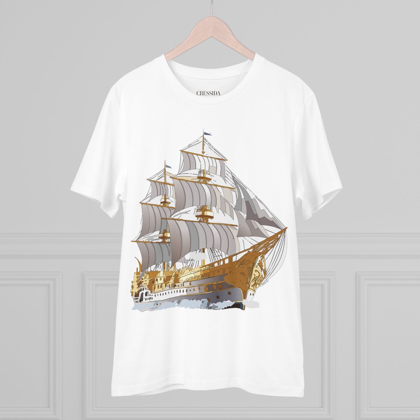 Organic T-shirt with Ship