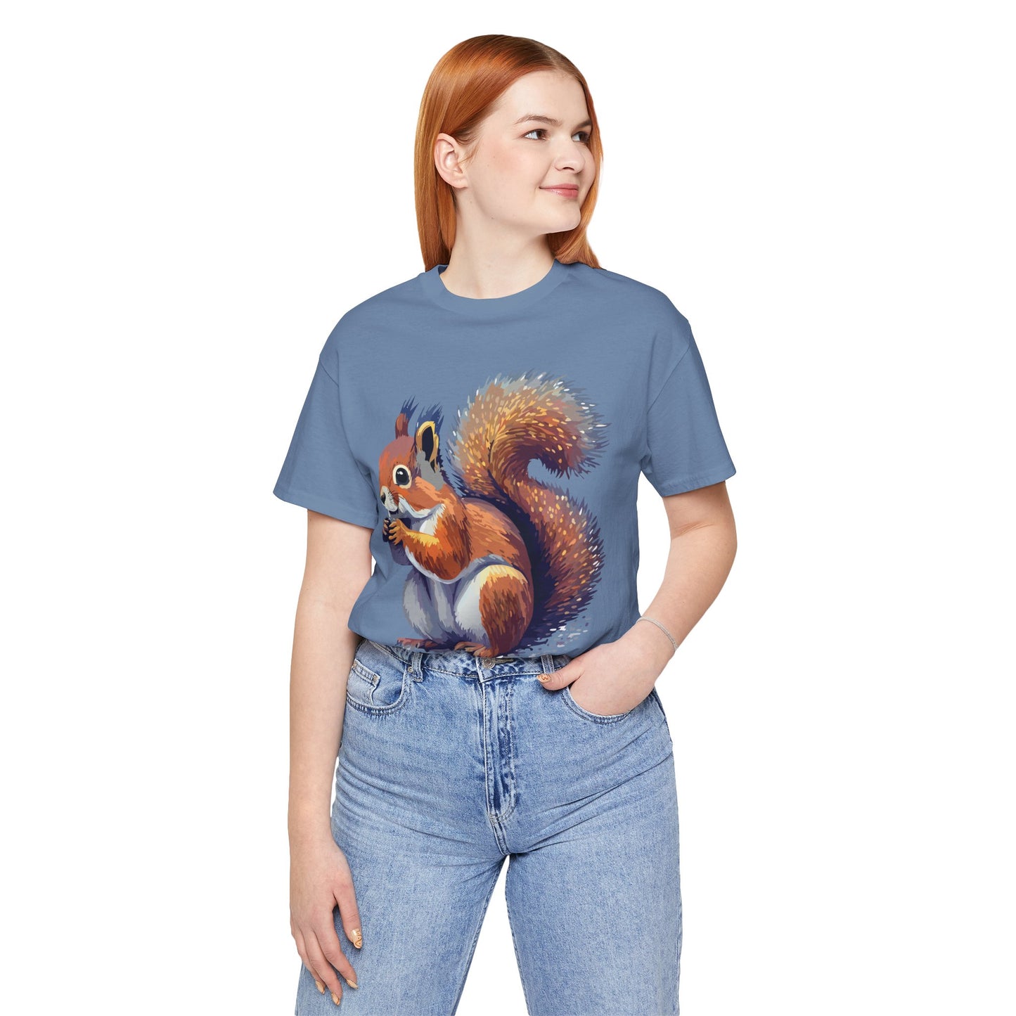 Unisex Animal Shirt, Tee Shirt with Animals, Art Design Tee Shirt, Wild Animals Shirt