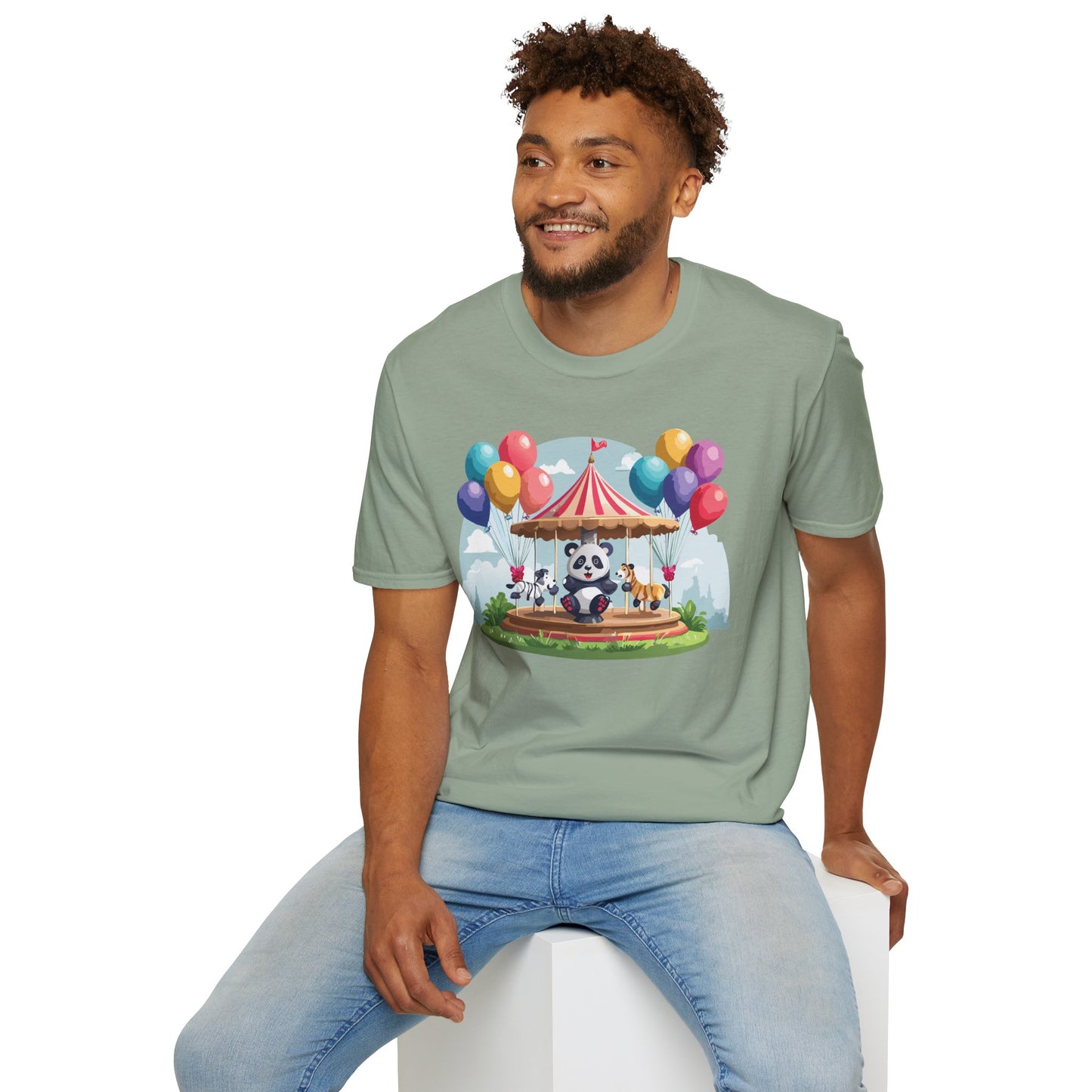 Panda Shirt, T Shirt with Panda, Animal Shirt, Tee Shirt with Animals