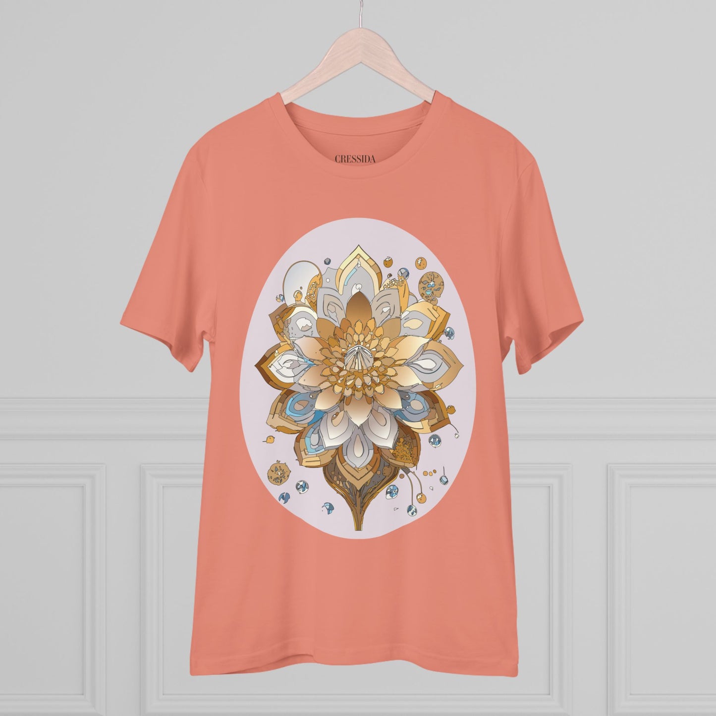 Organic T-shirt with Flower