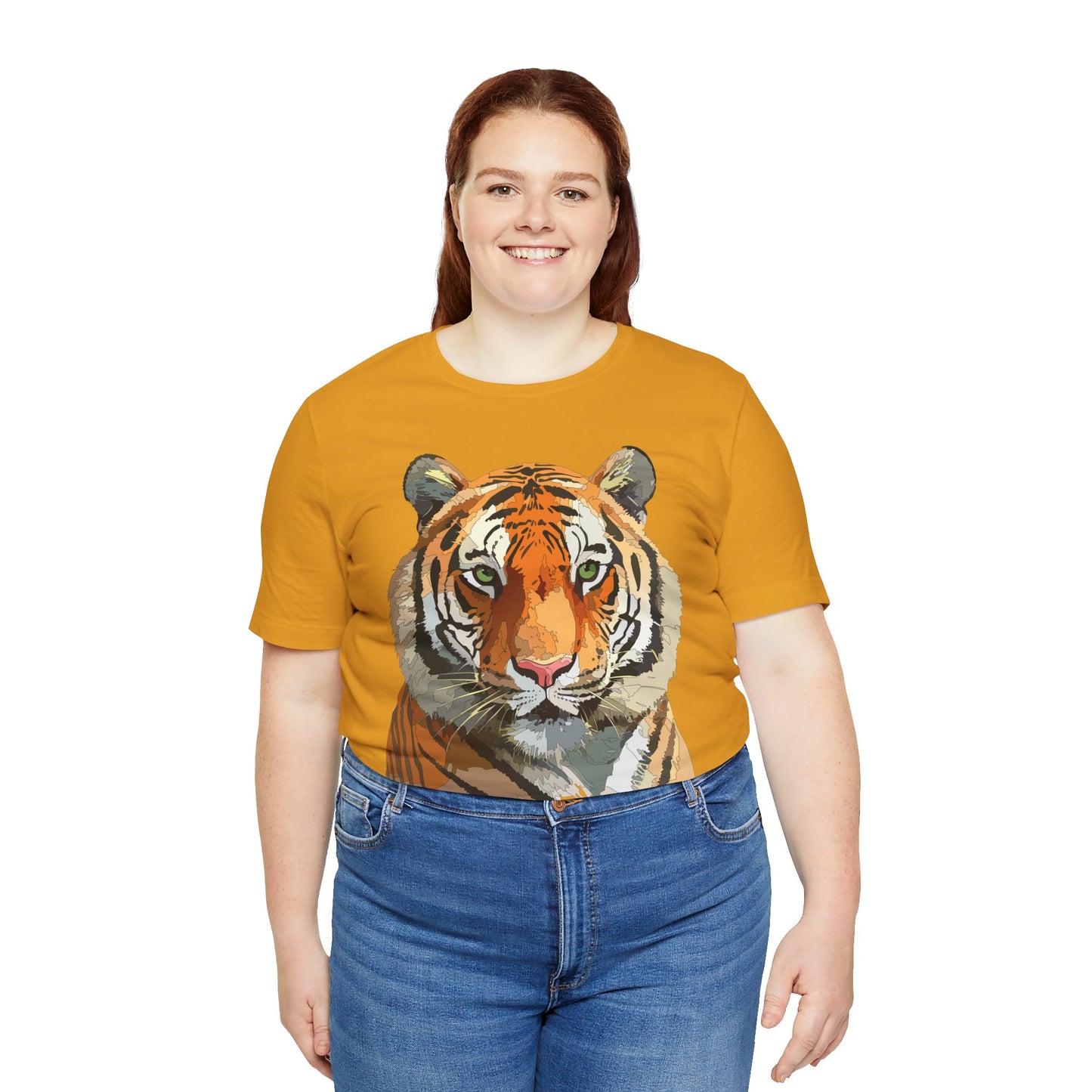 Unisex Animal Shirt, Tee Shirt with Animals, Art Design Tee Shirt, Wild Animals Shirt