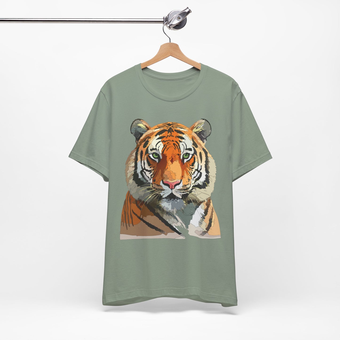 Unisex Animal Shirt, Tee Shirt with Animals, Art Design Tee Shirt, Wild Animals Shirt