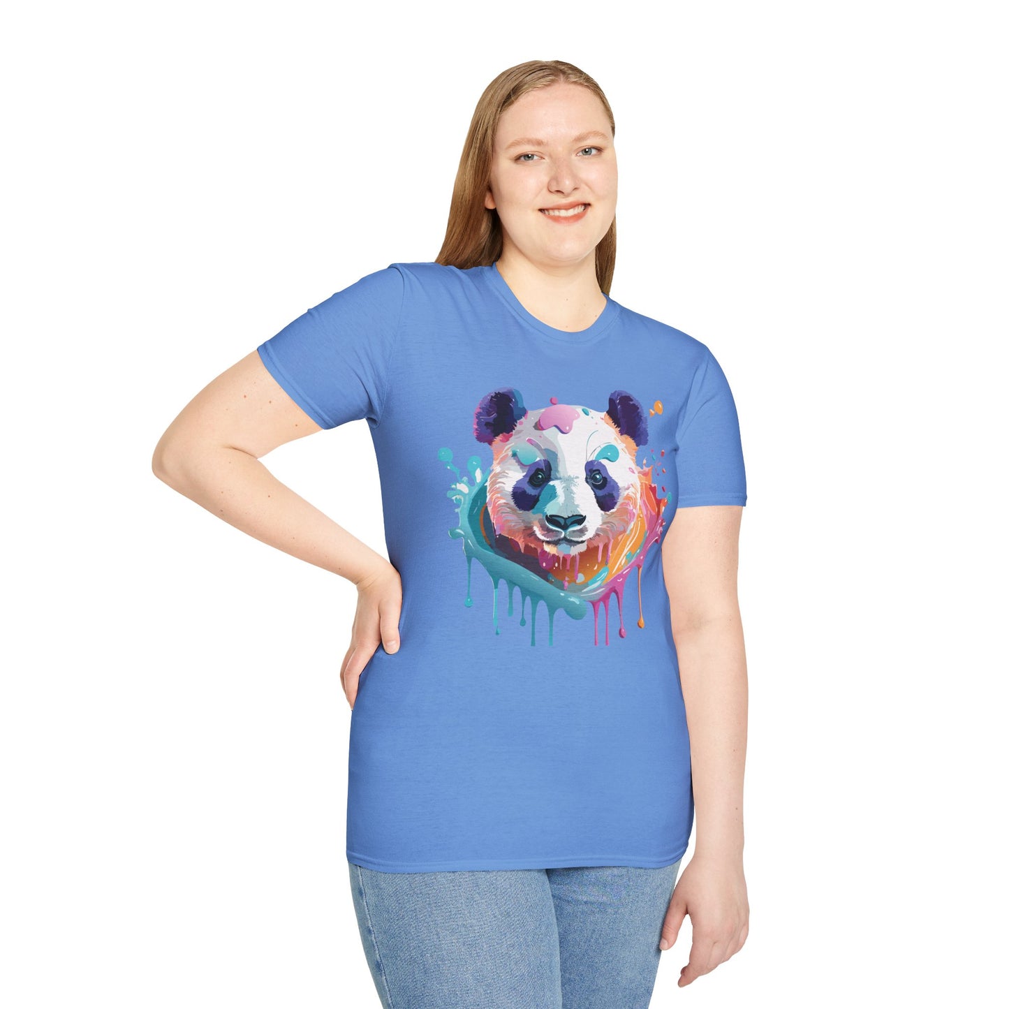 Panda Shirt, T Shirt with Panda, Animal Shirt, Tee Shirt with Animals