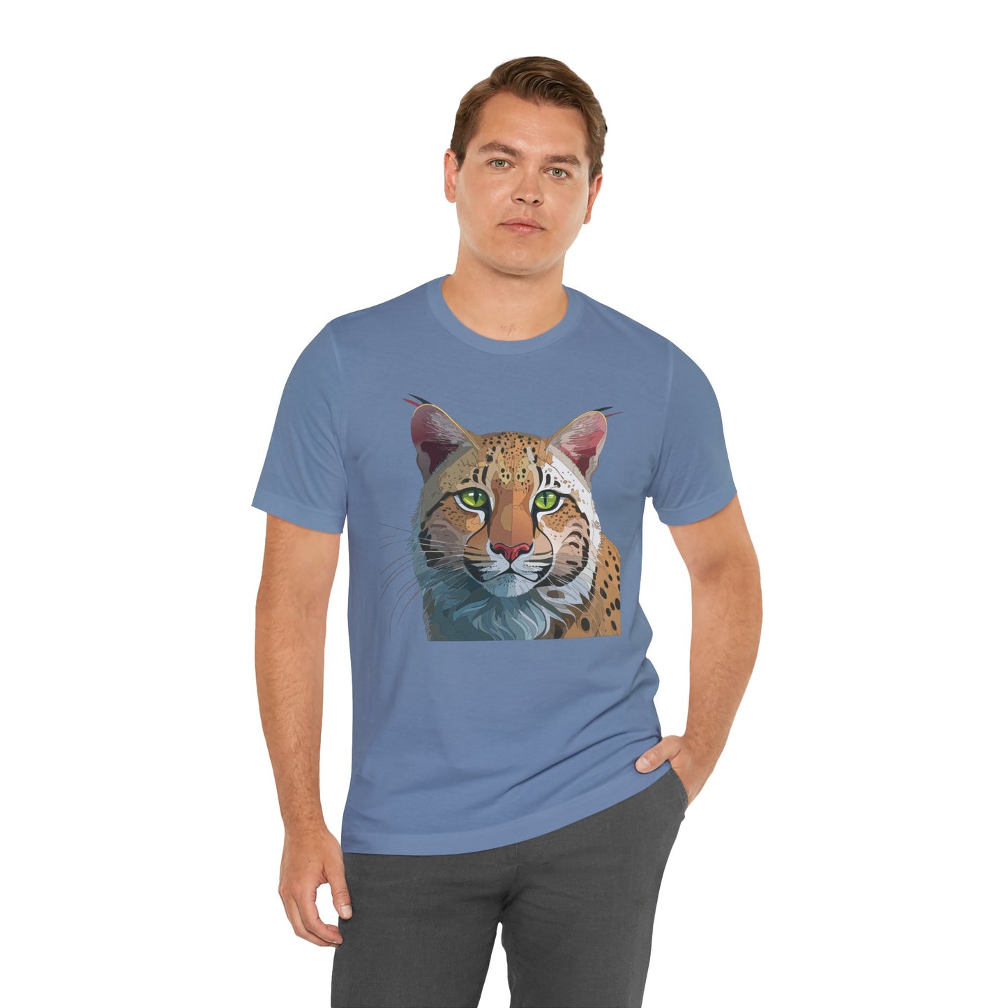 Unisex Animal Shirt, Tee Shirt with Animals, Art Design Tee Shirt, Wild Animals Shirt