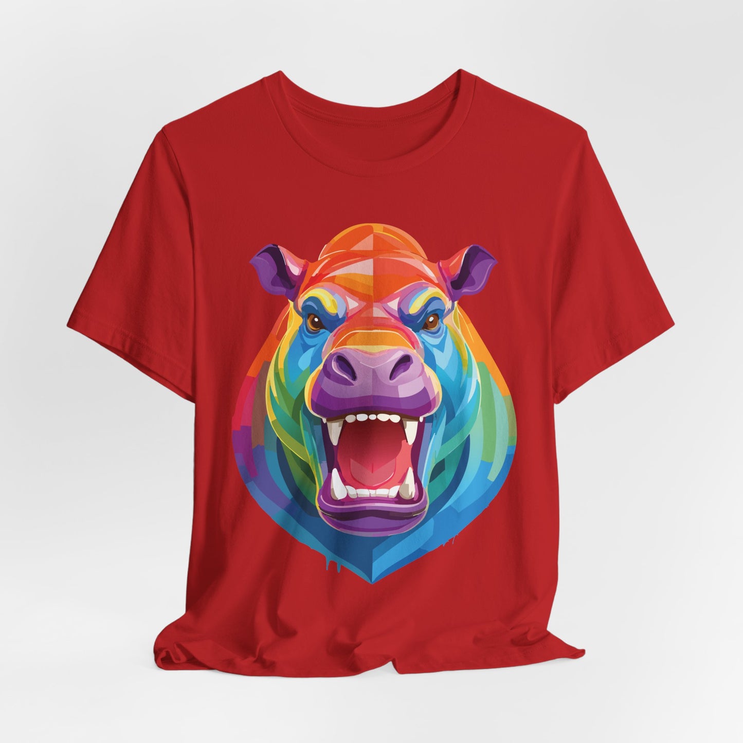 Unisex Animal Shirt, Tee Shirt with Animals, Art Design Tee Shirt, Wild Animals Shirt