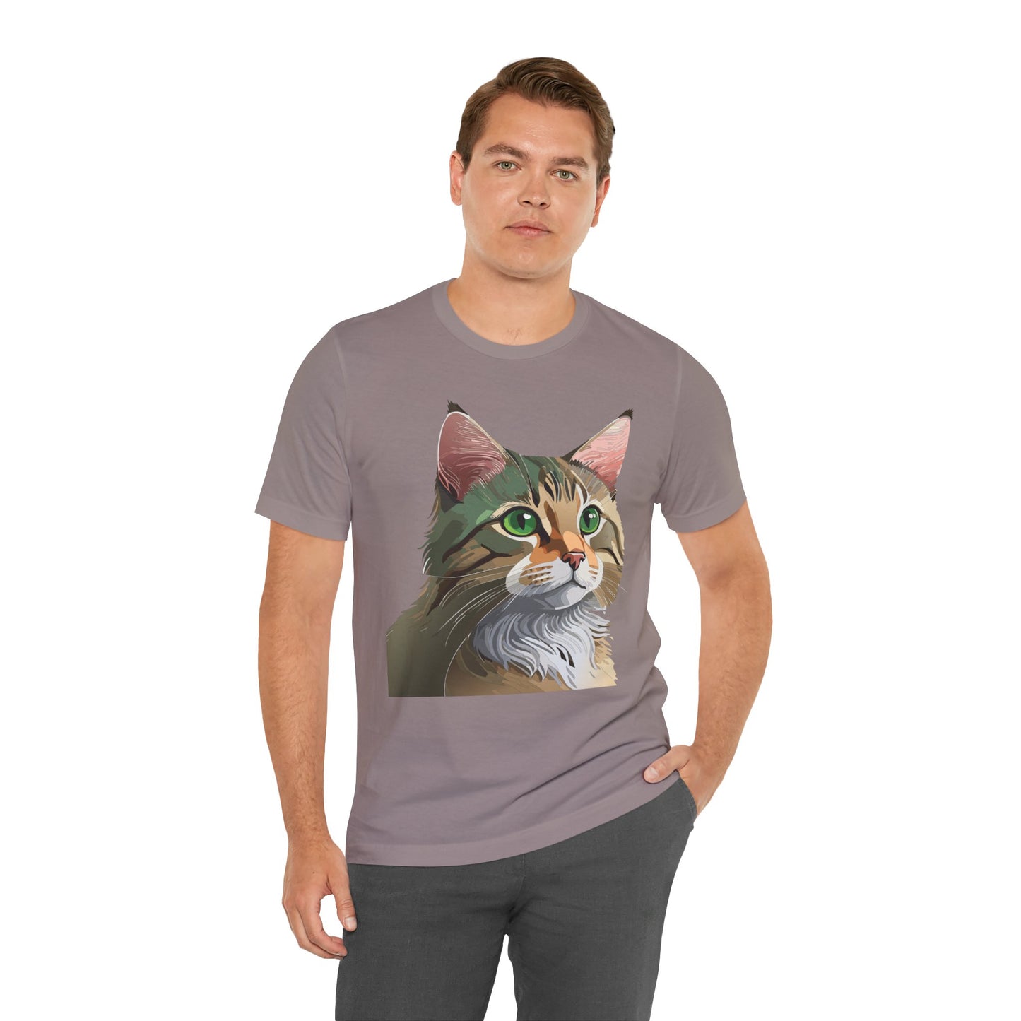 Unisex Animal Shirt, Tee Shirt with Animals, Art Design Tee Shirt, Wild Animals Shirt