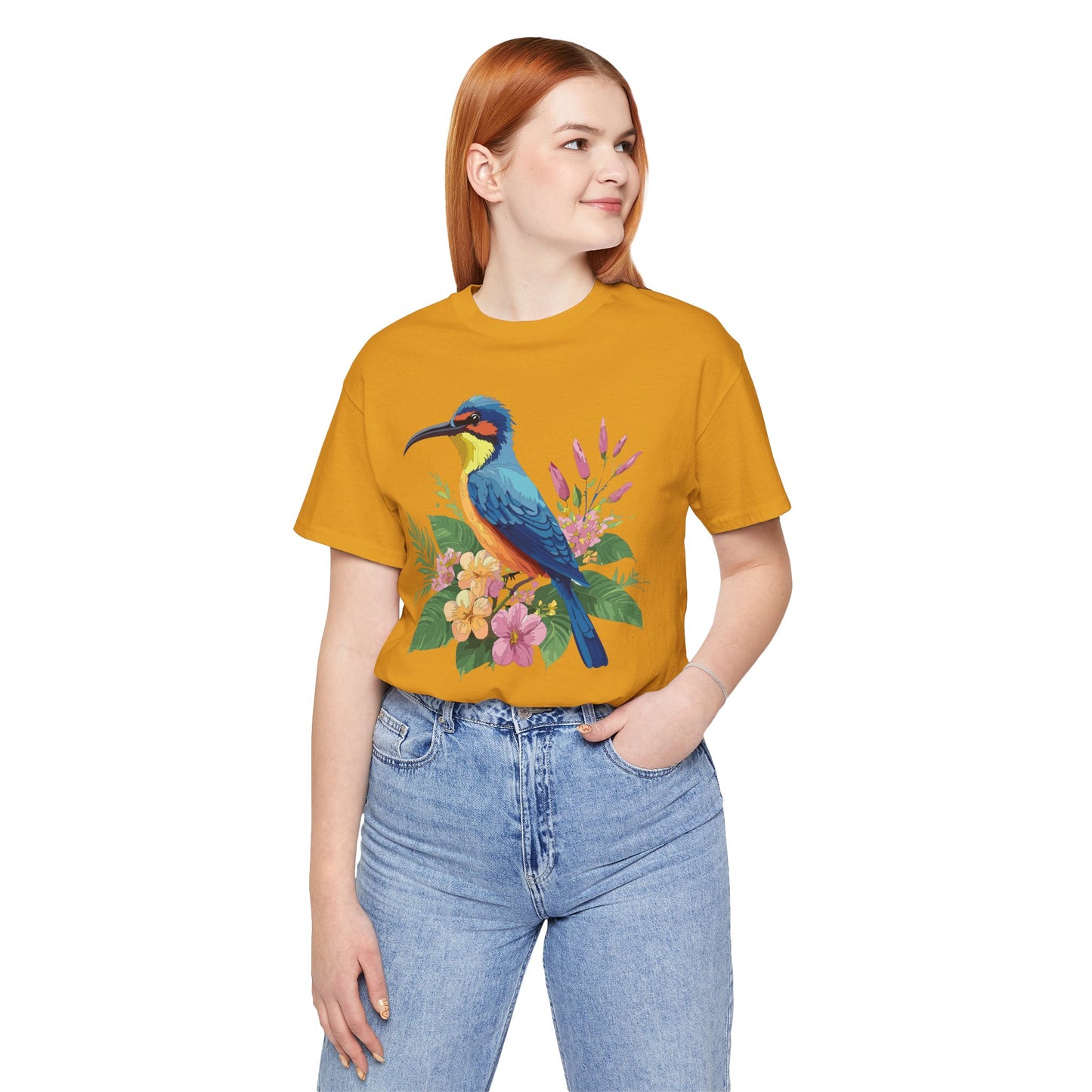 Unisex Animal Shirt, Tee Shirt with Animals, Art Design Tee Shirt, Wild Animals Shirt