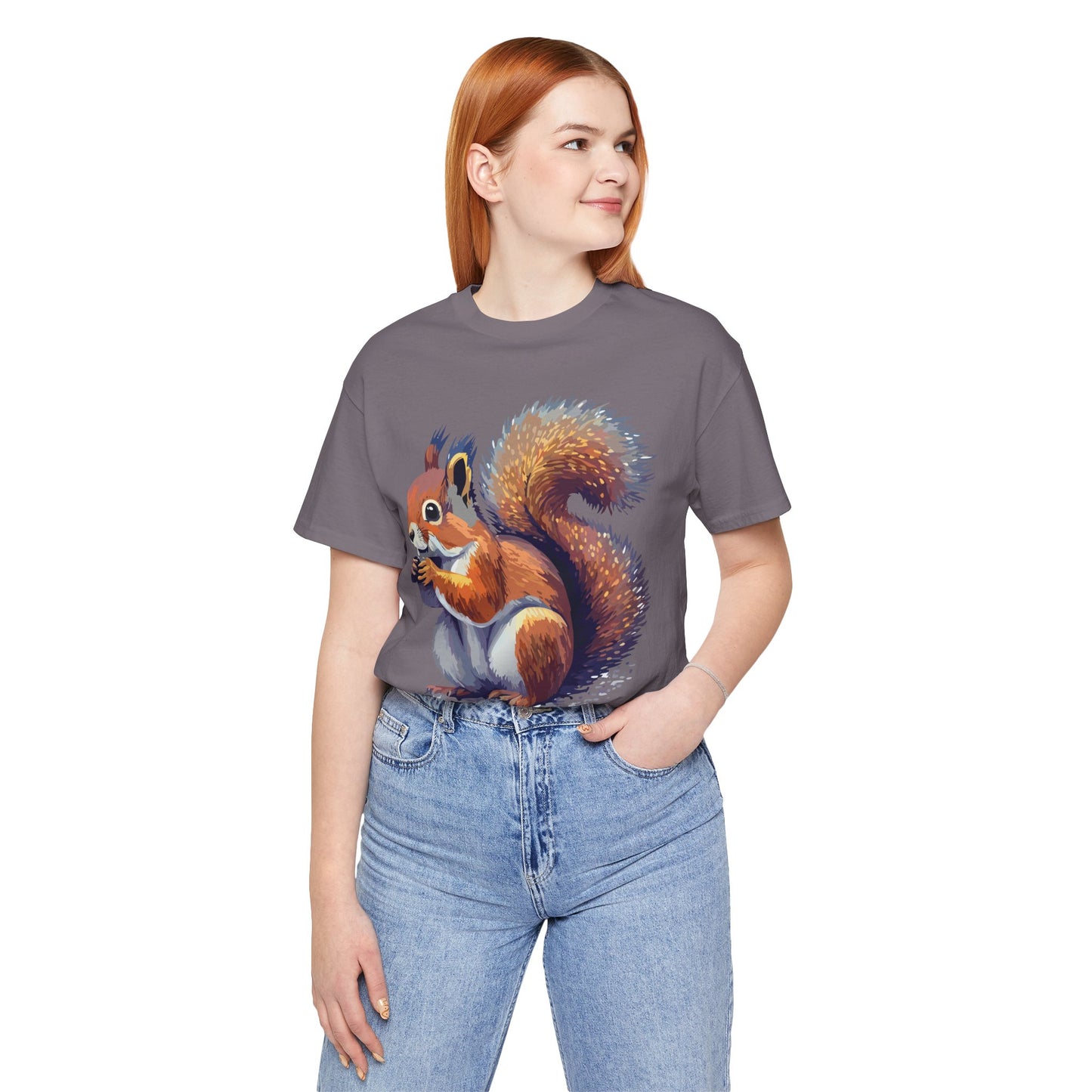 Unisex Animal Shirt, Tee Shirt with Animals, Art Design Tee Shirt, Wild Animals Shirt