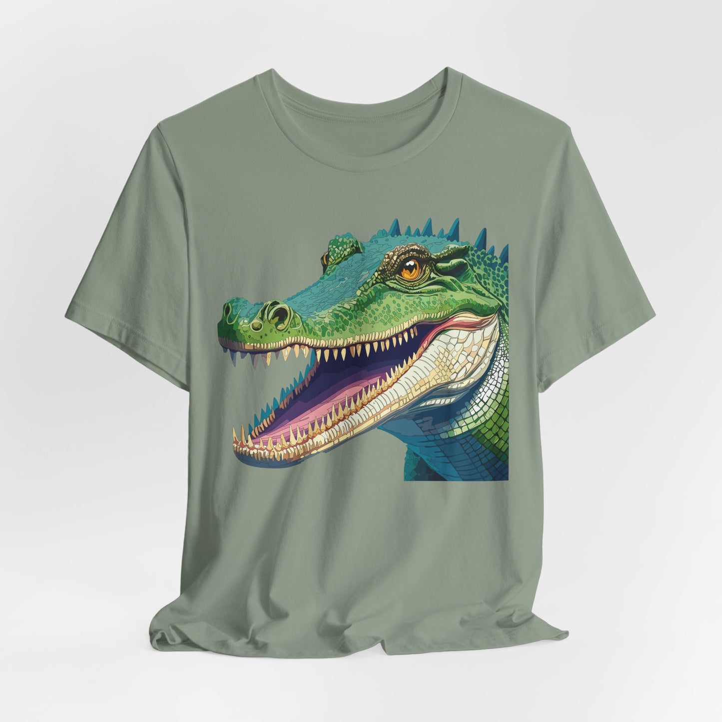 Unisex Animal Shirt, Tee Shirt with Animals, Art Design Tee Shirt, Wild Animals Shirt