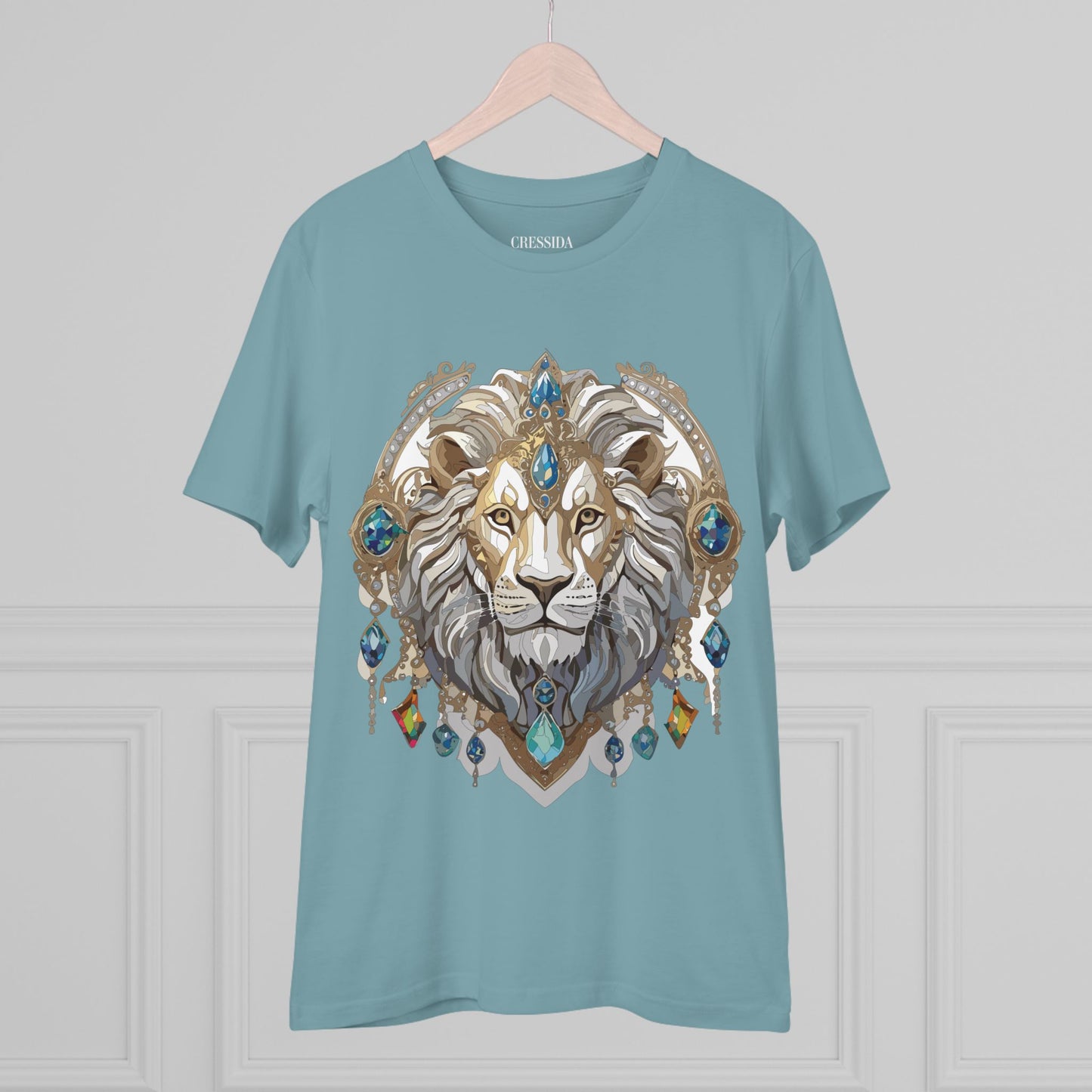 Organic T-shirt with Animals - Lion