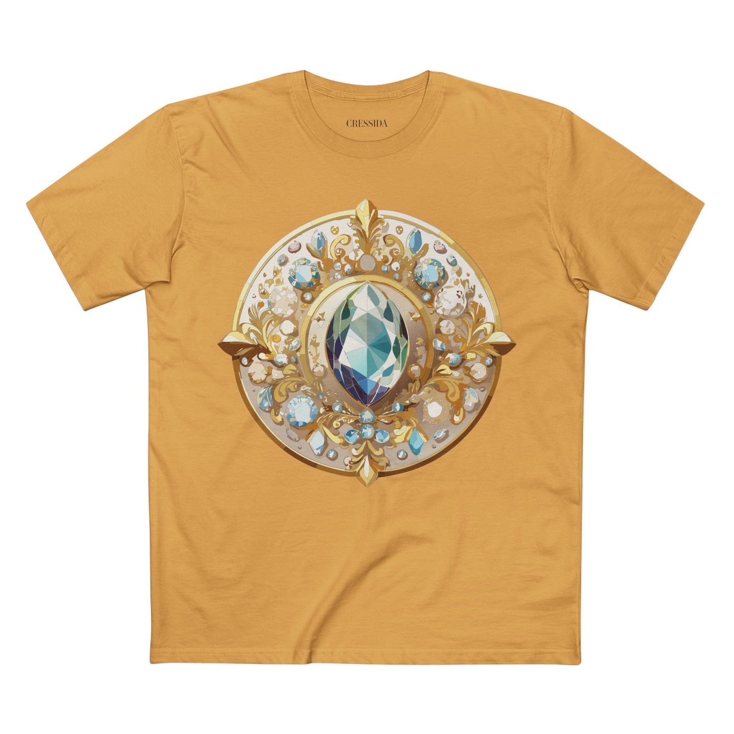 Medallion Shirt, Shirt with Medallion, Tee Shirt with Medal