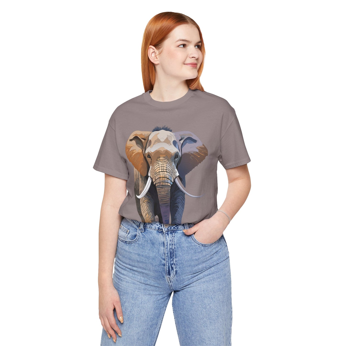 Unisex Animal Shirt, Tee Shirt with Animals, Art Design Tee Shirt, Wild Animals Shirt