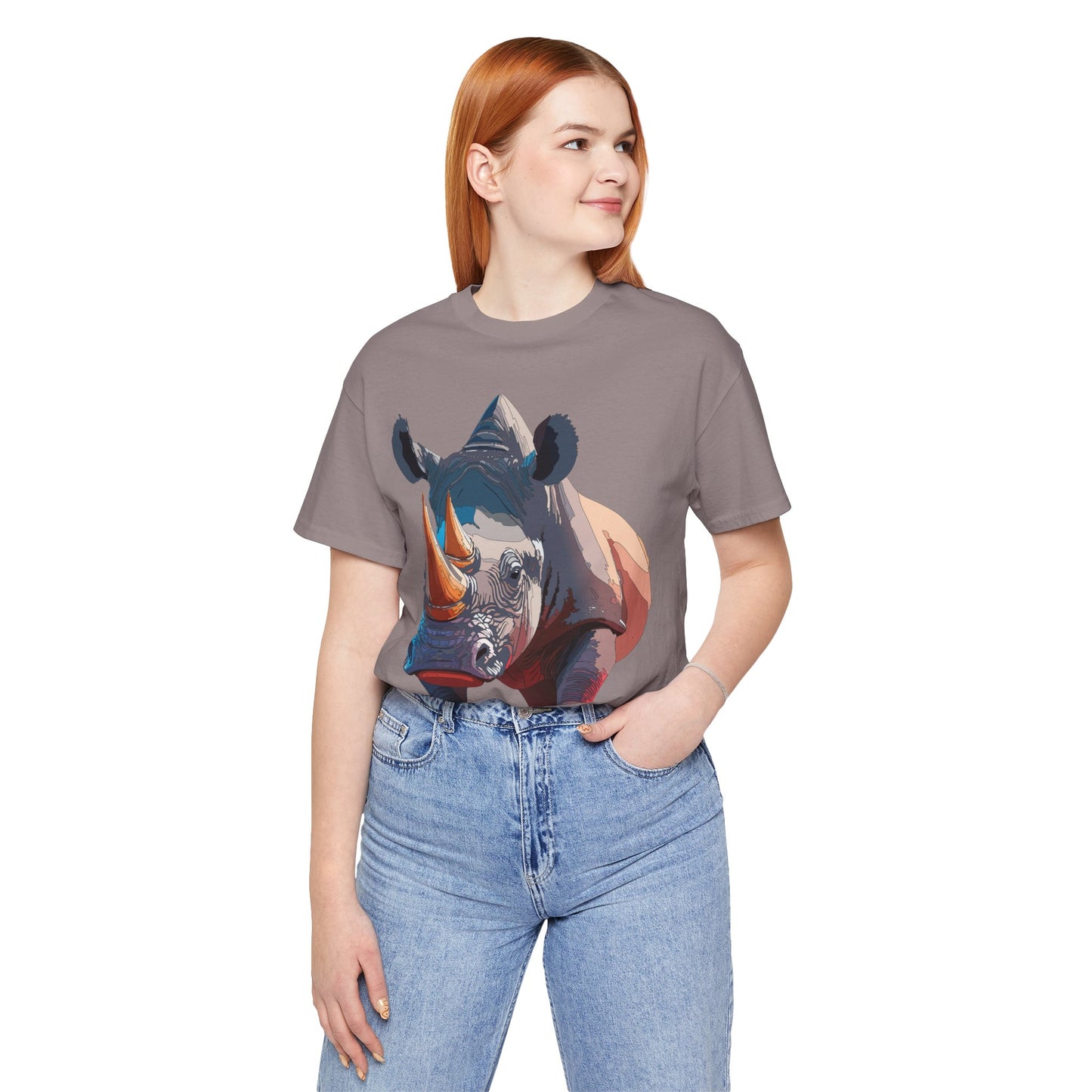 Unisex Animal Shirt, Tee Shirt with Animals, Art Design Tee Shirt, Wild Animals Shirt