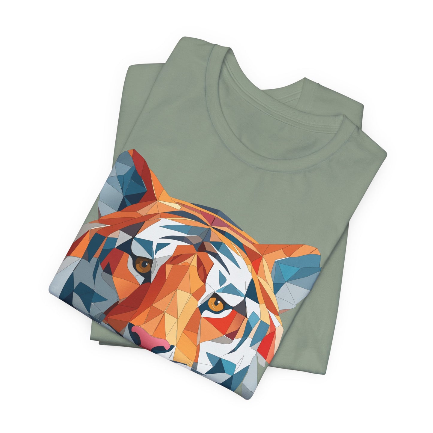 Unisex Animal Shirt, Tee Shirt with Animals, Art Design Tee Shirt, Wild Animals Shirt
