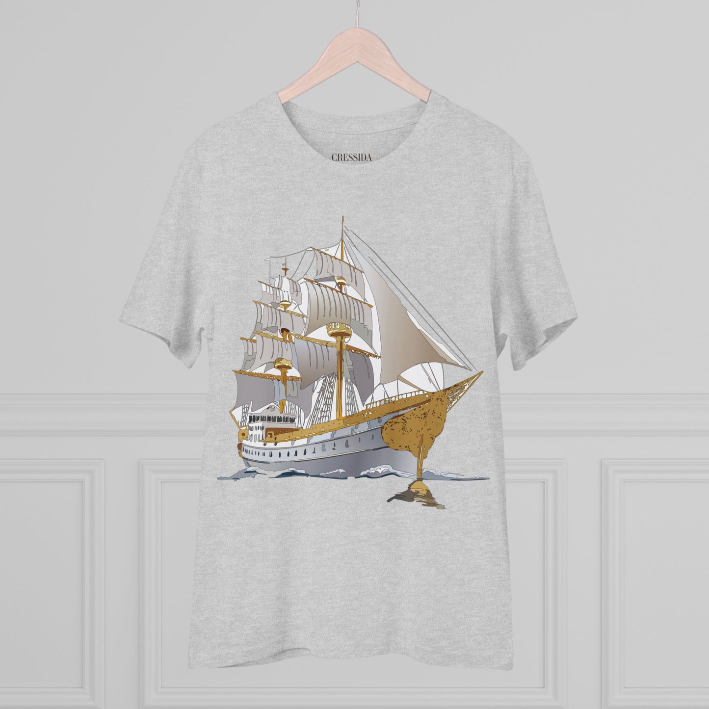 Organic T-shirt with Ship