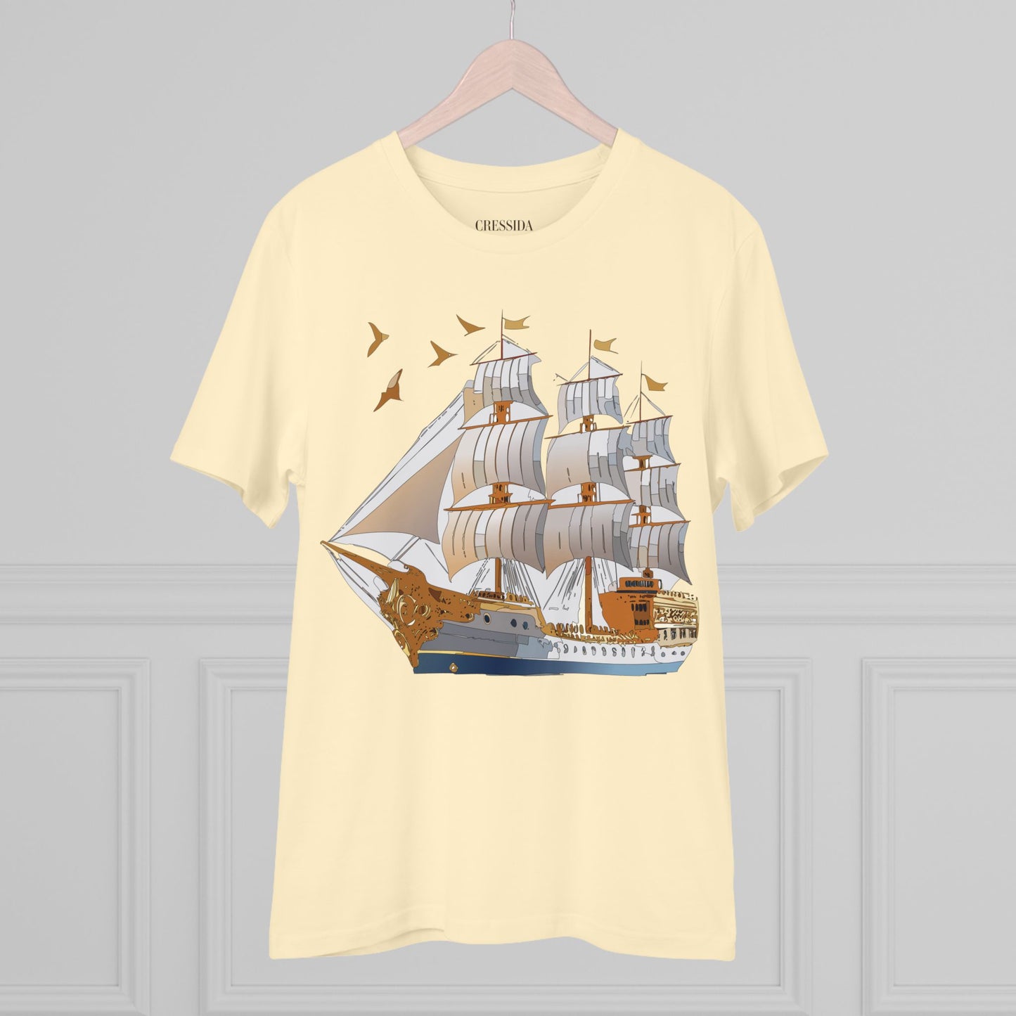 Organic T-shirt with Ship