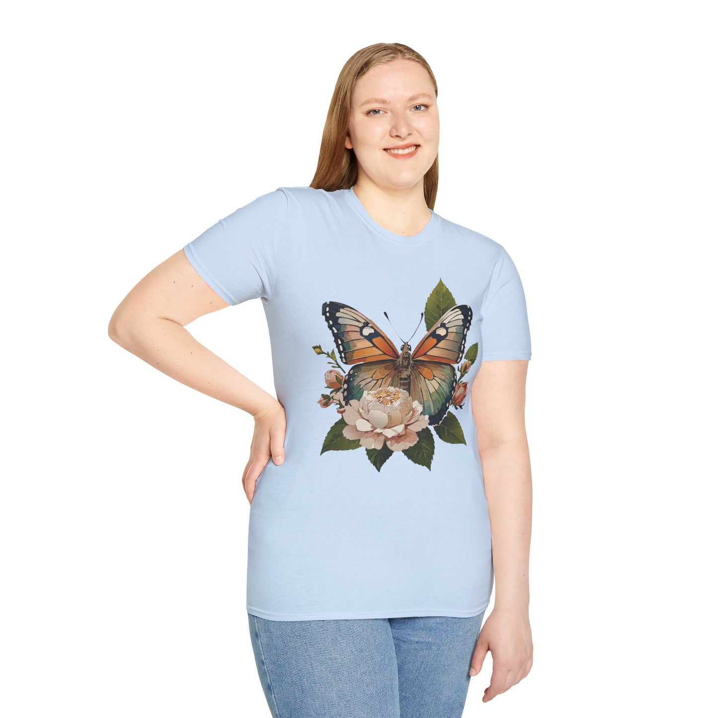 Butterfly Shirt, T Shirt with Butterfly, Monarch Shirt